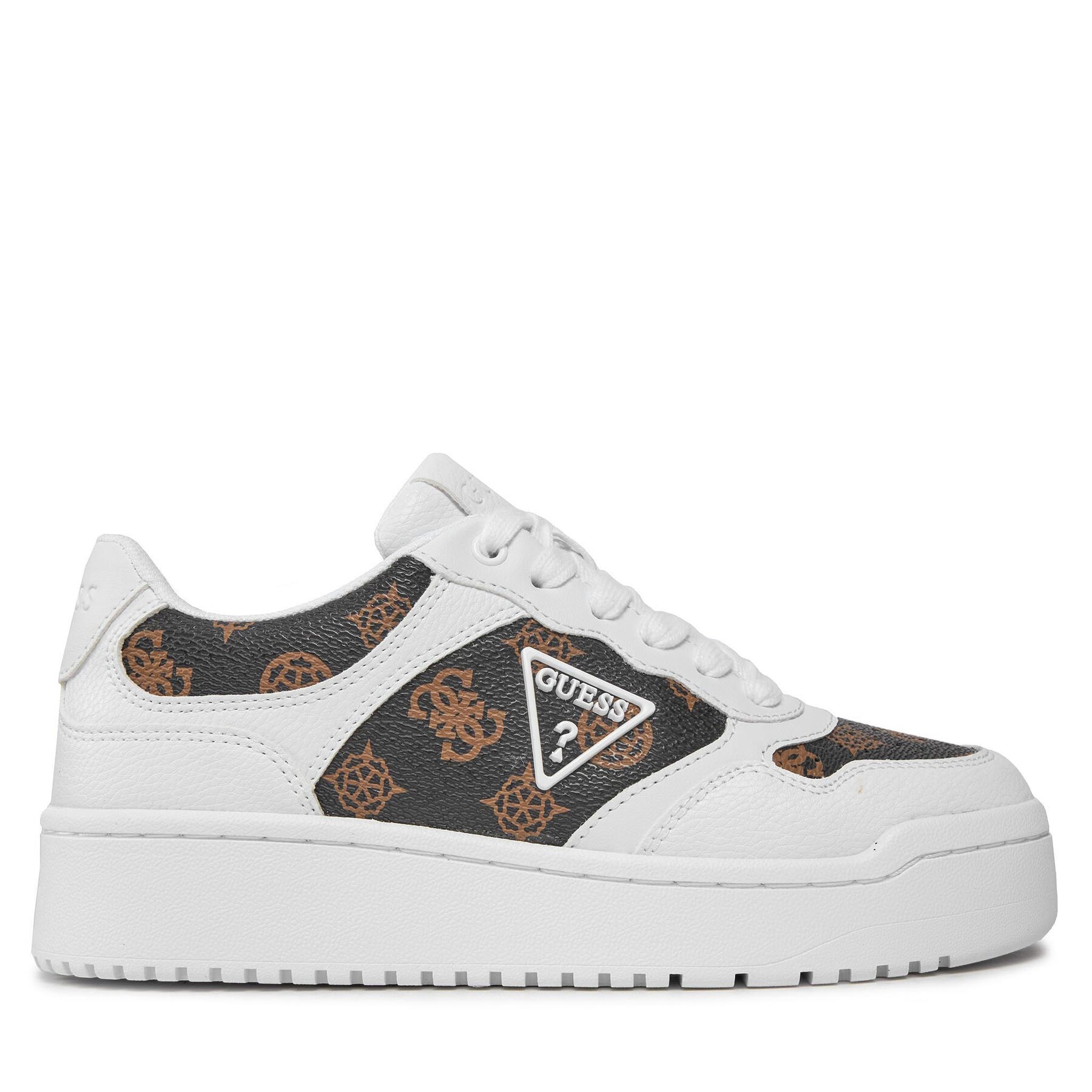 Guess Sneakersy Miram2 FLPMI2 FAL12 Biały