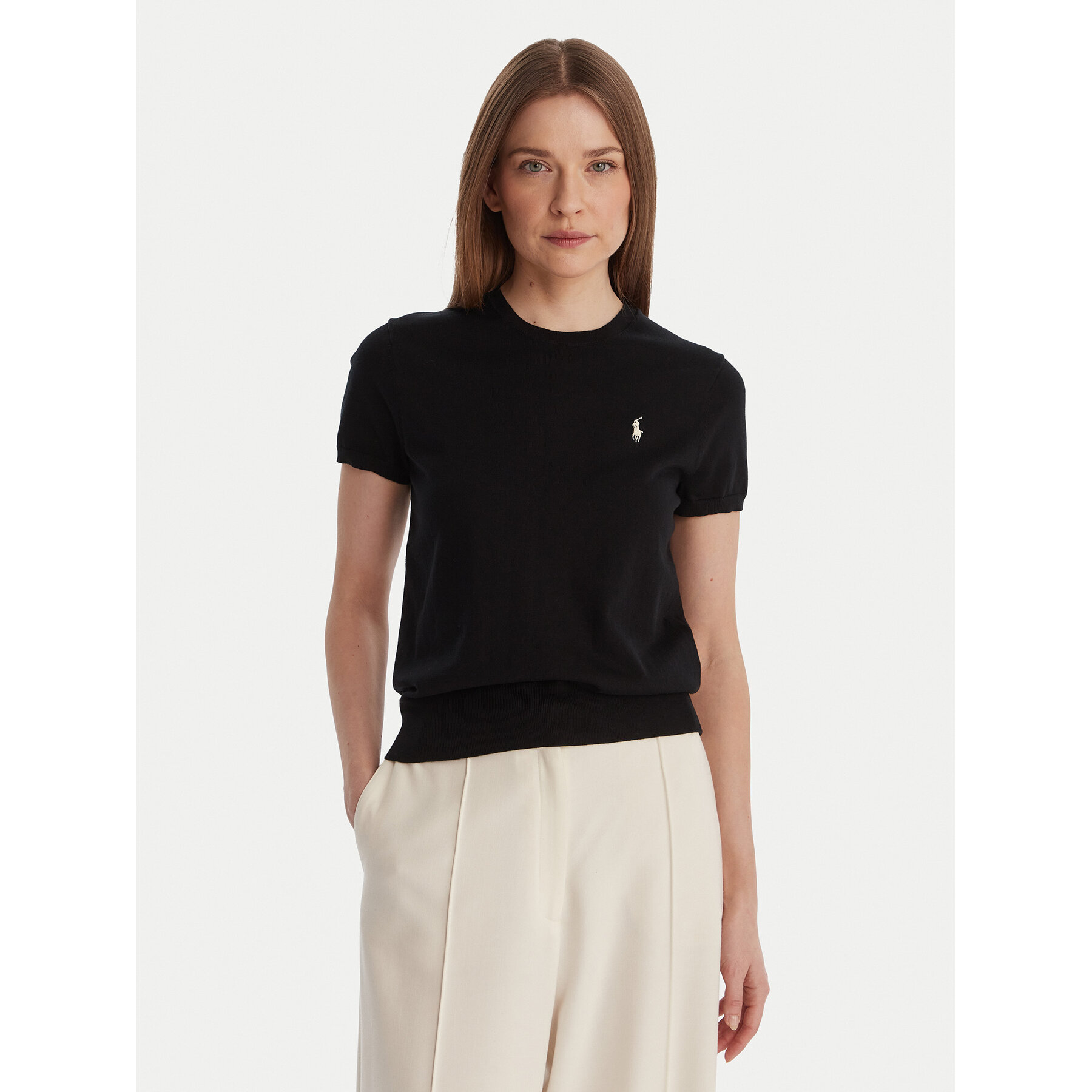 Polo Ralph Lauren T-Shirt 211971872005 Czarny Slim Fit