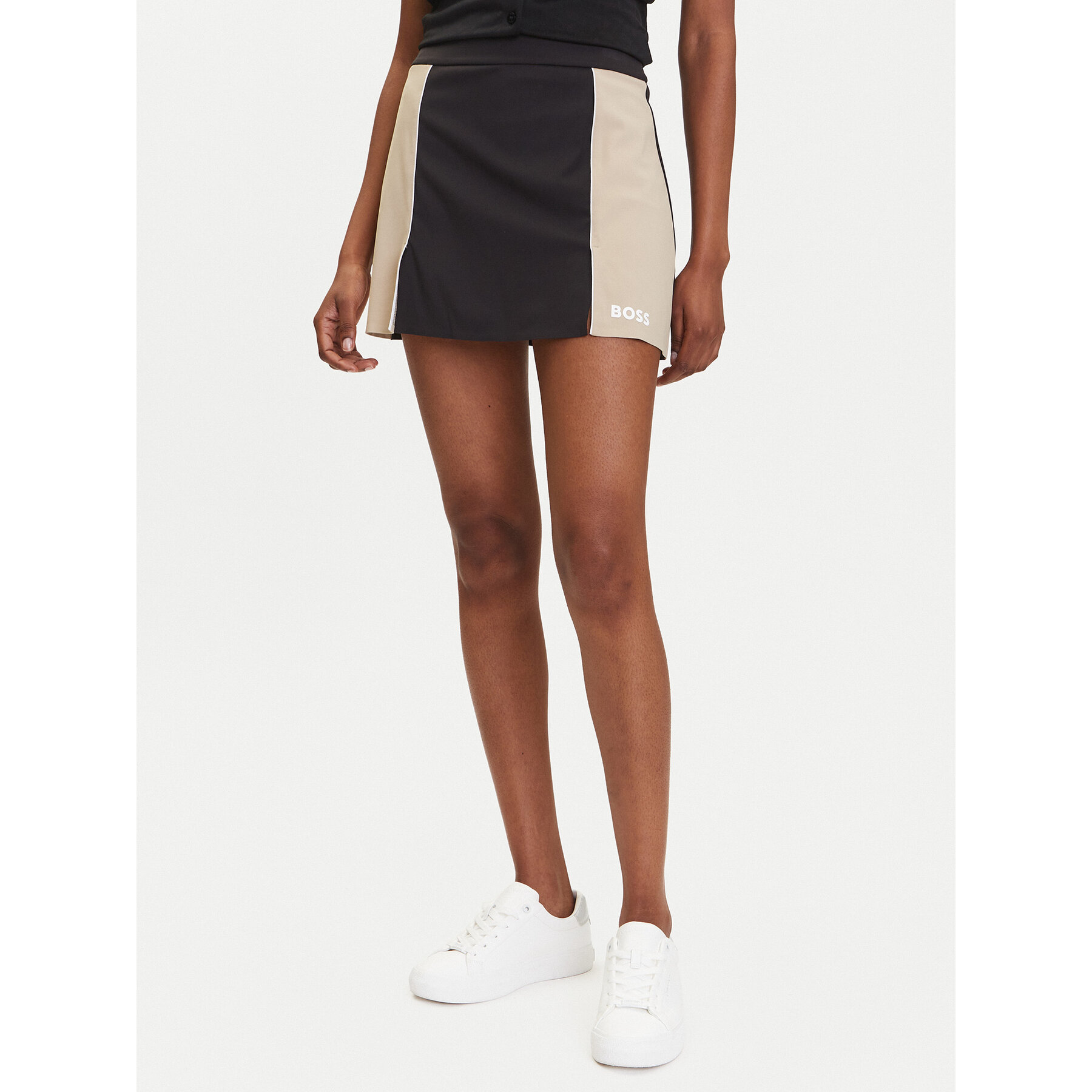 BOSS Spódnico-szorty Ecourta 50545823 Czarny Regular Fit