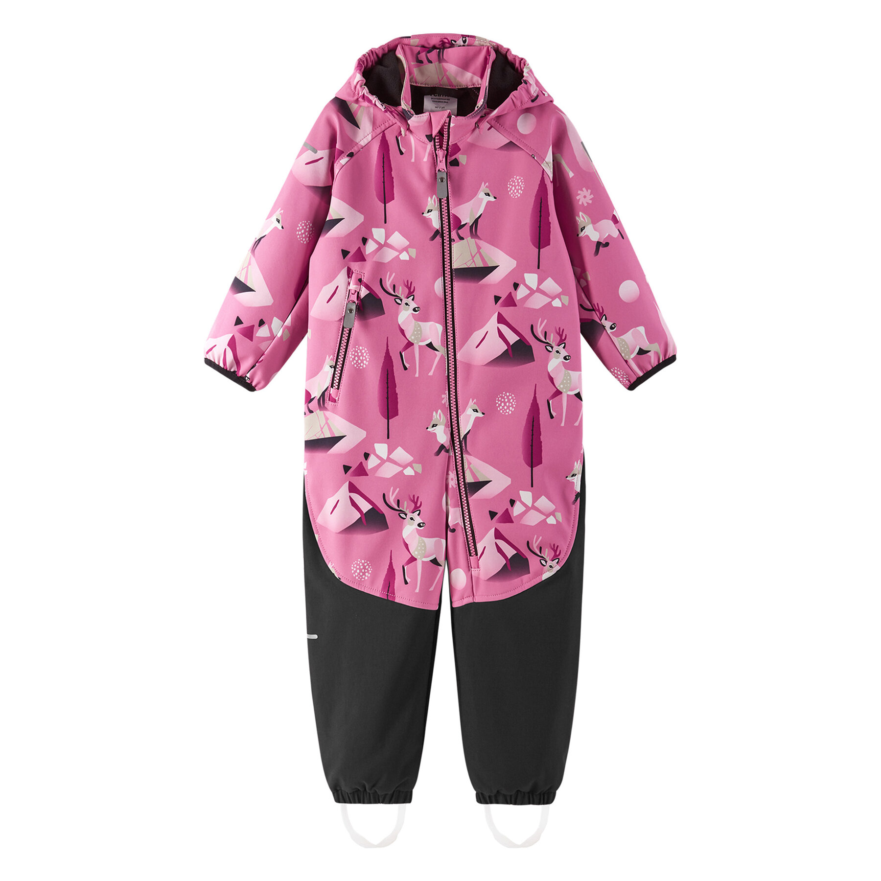 Reima Kombinezon softshell Mjosa 5100006D Różowy Regular Fit