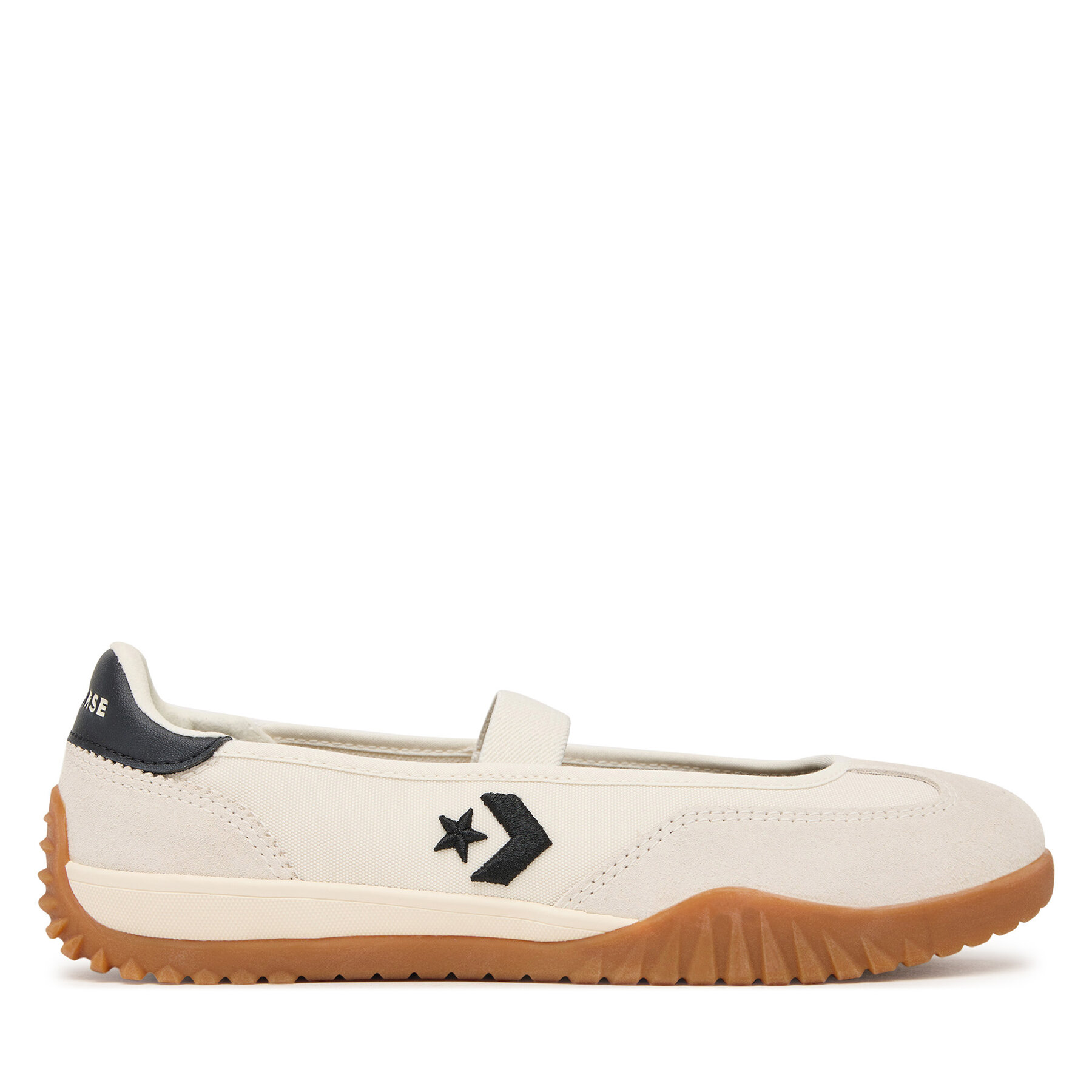 Converse Baleriny Run Star Trainer Ballet Flat A16250C Écru