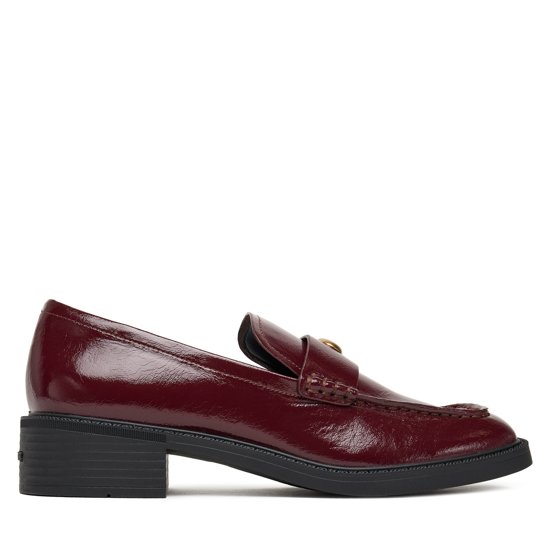 Coach Loafersy CCH83 Bordowy