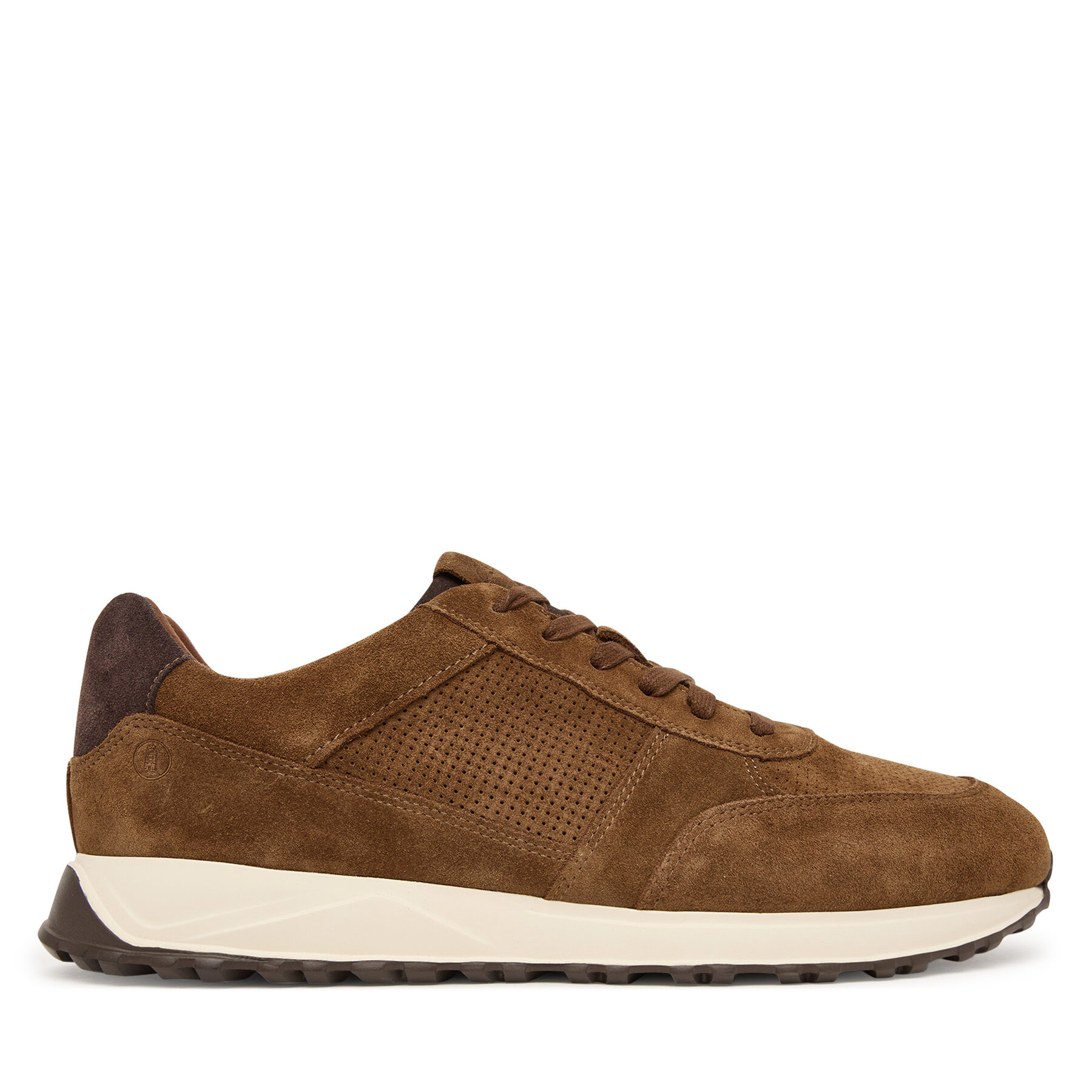 Clarks Sneakersy Radwell Tie 26186564 Brązowy