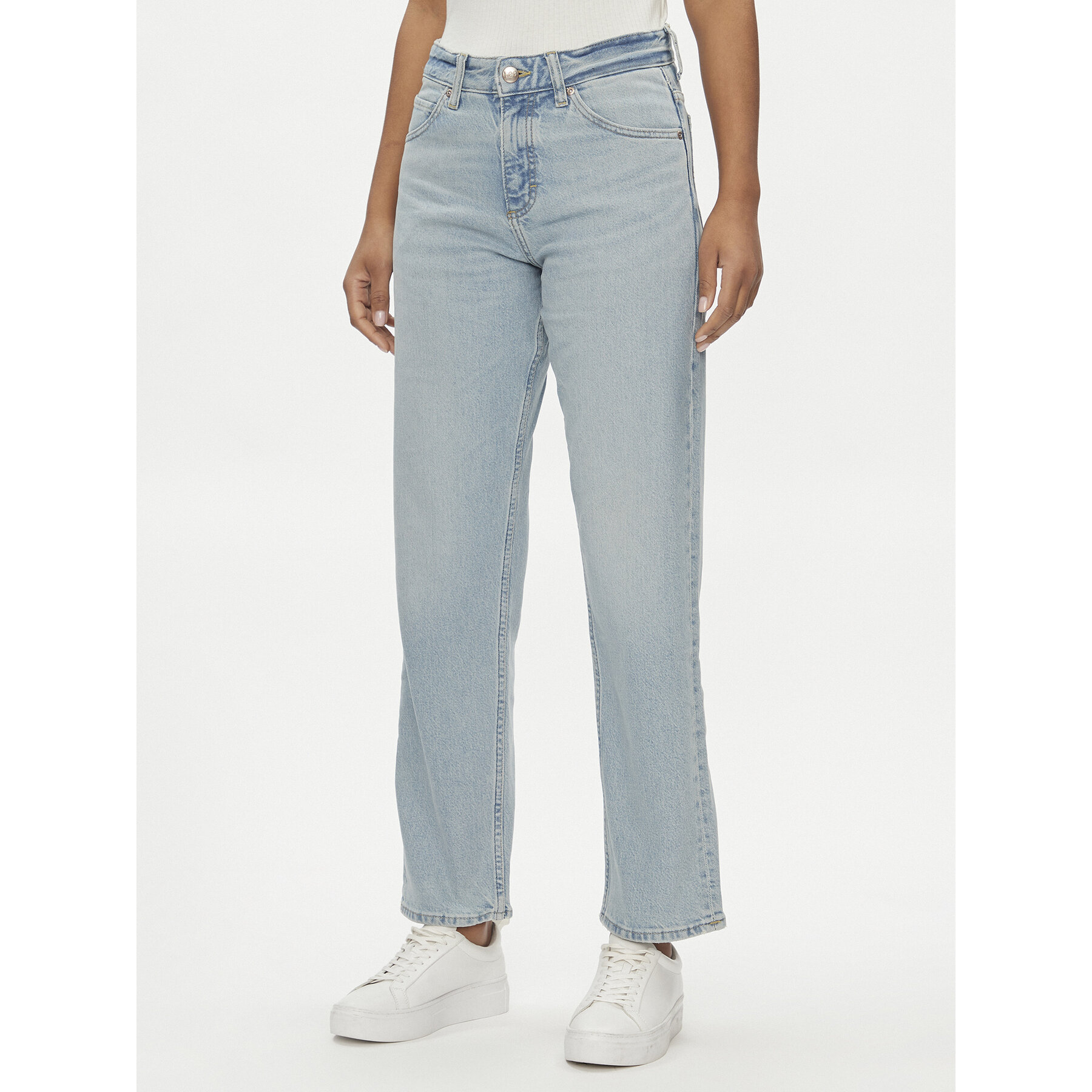 Lee Jeansy Rider Classic 112346314 Niebieski Straight Fit