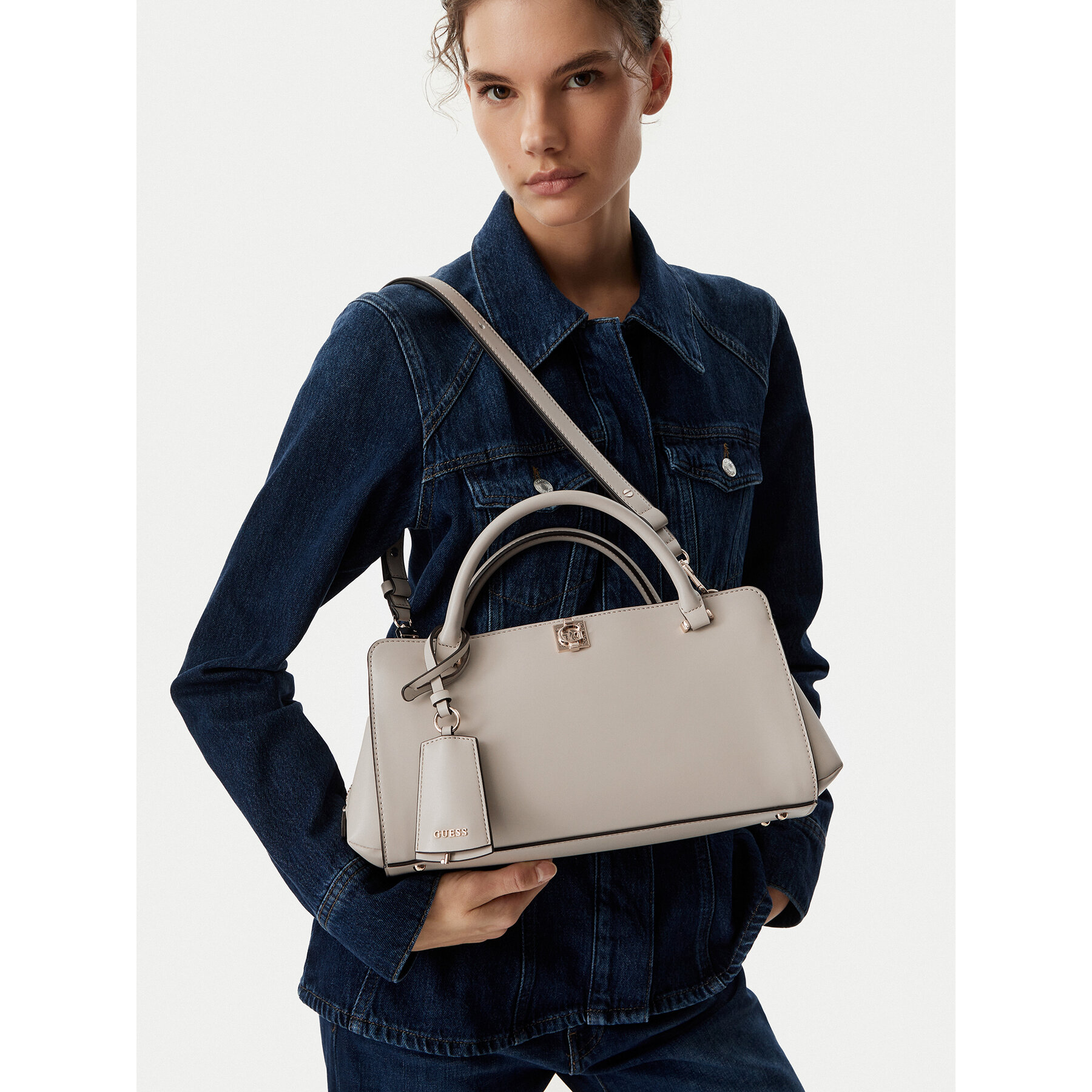 Guess Torebka HWVG97 34060 Beżowy jasny