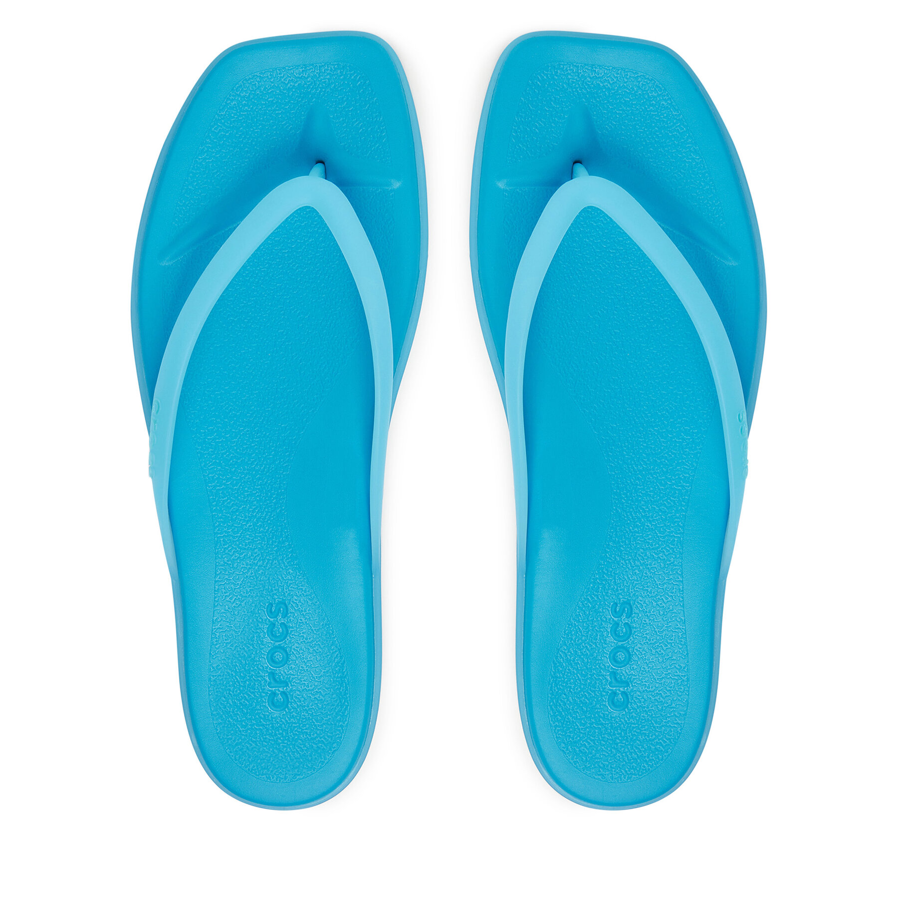 Crocs Japonki Miami Frosted Flip 211474 Niebieski