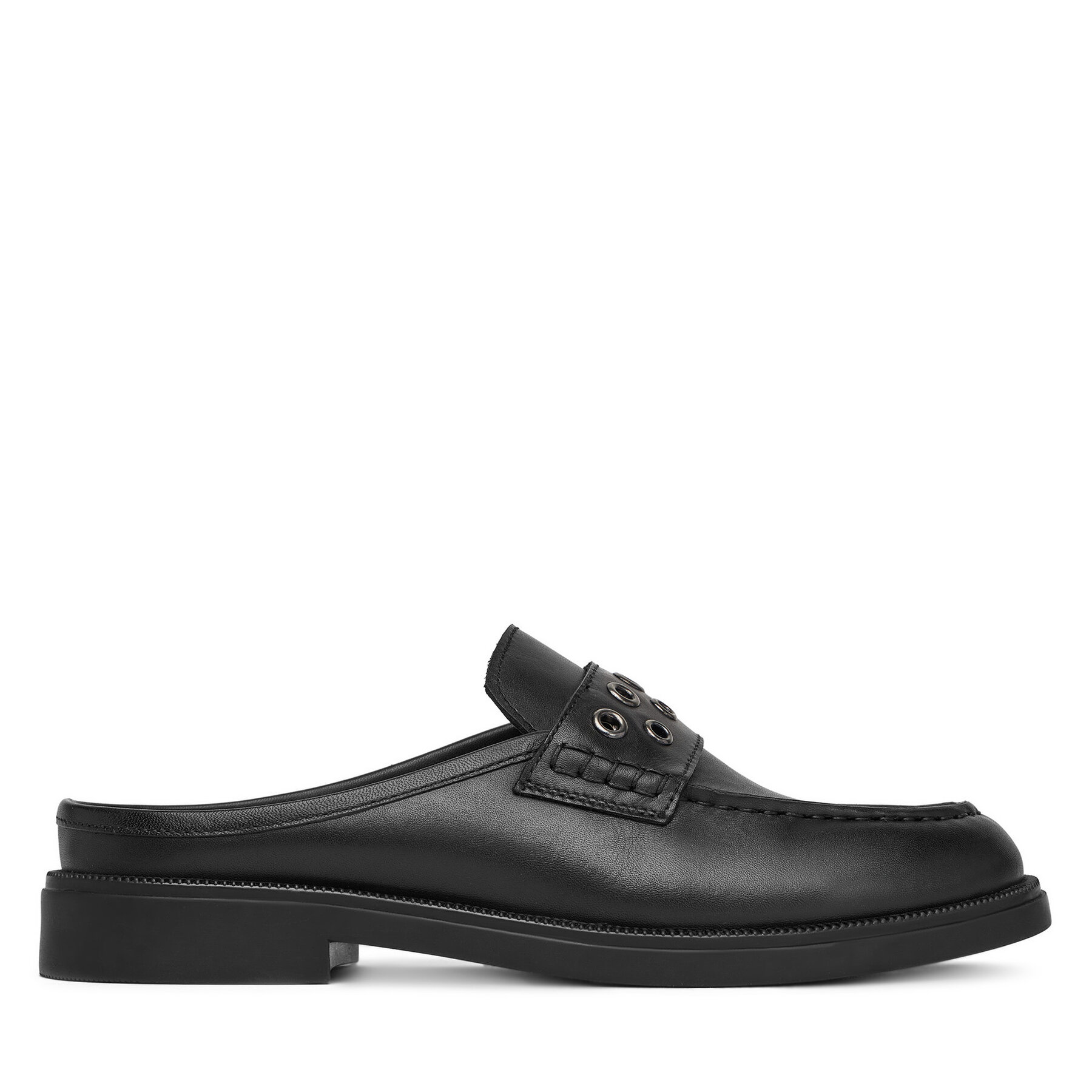 Sergio Bardi Klapki WI16-F1100-01SB Czarny