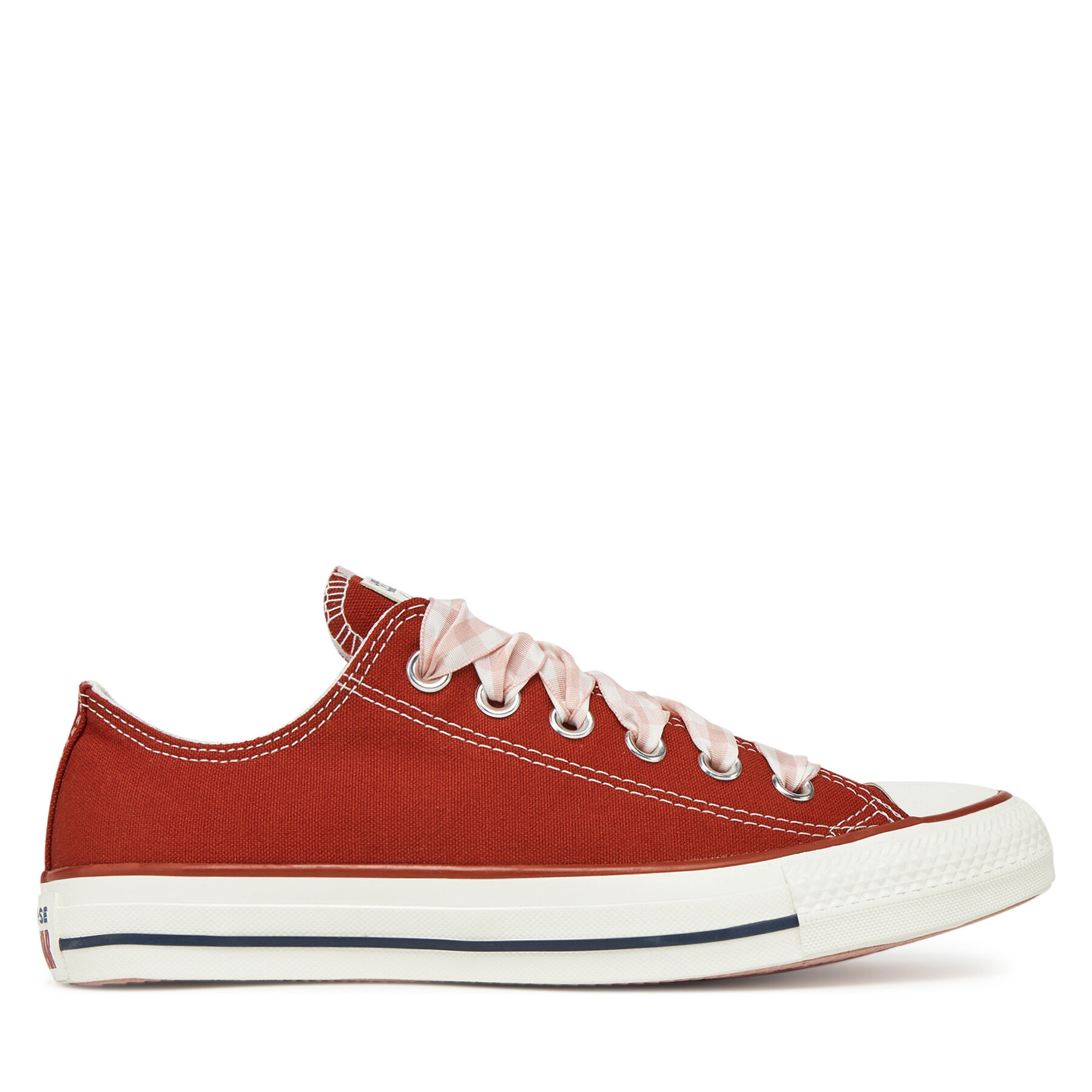 Converse Trampki Chuck Taylor All Star Gingham A13662C Czerwony