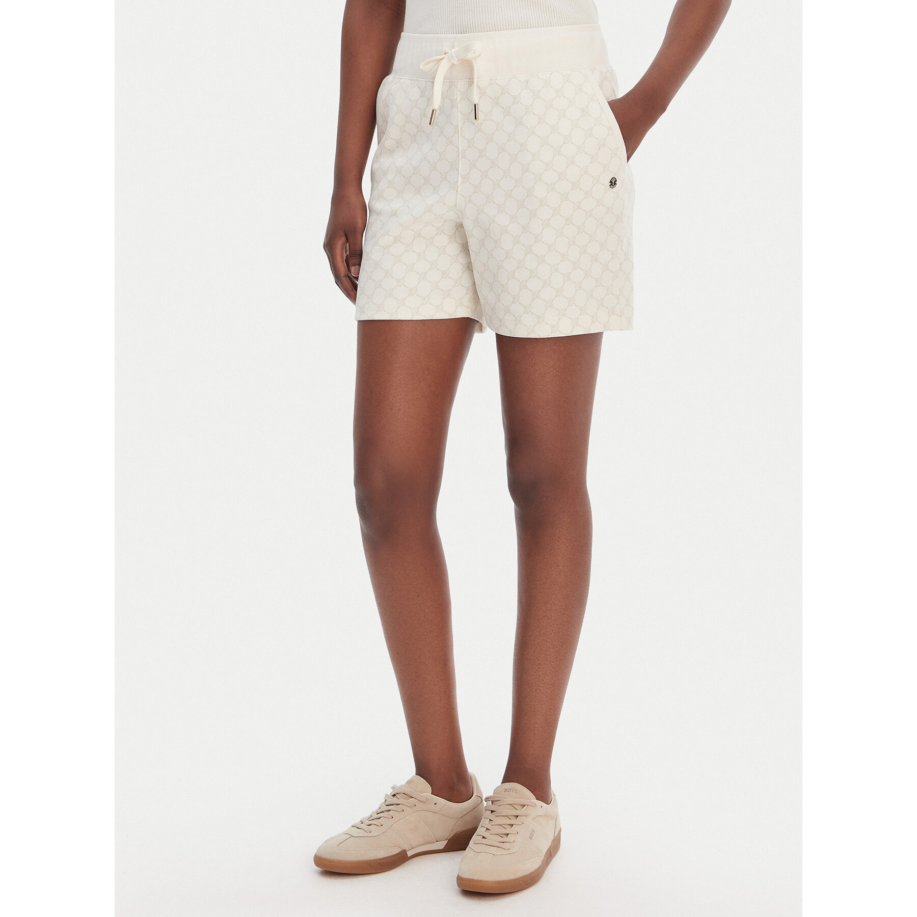 JOOP! Szorty sportowe 30104352 Beżowy Regular Fit