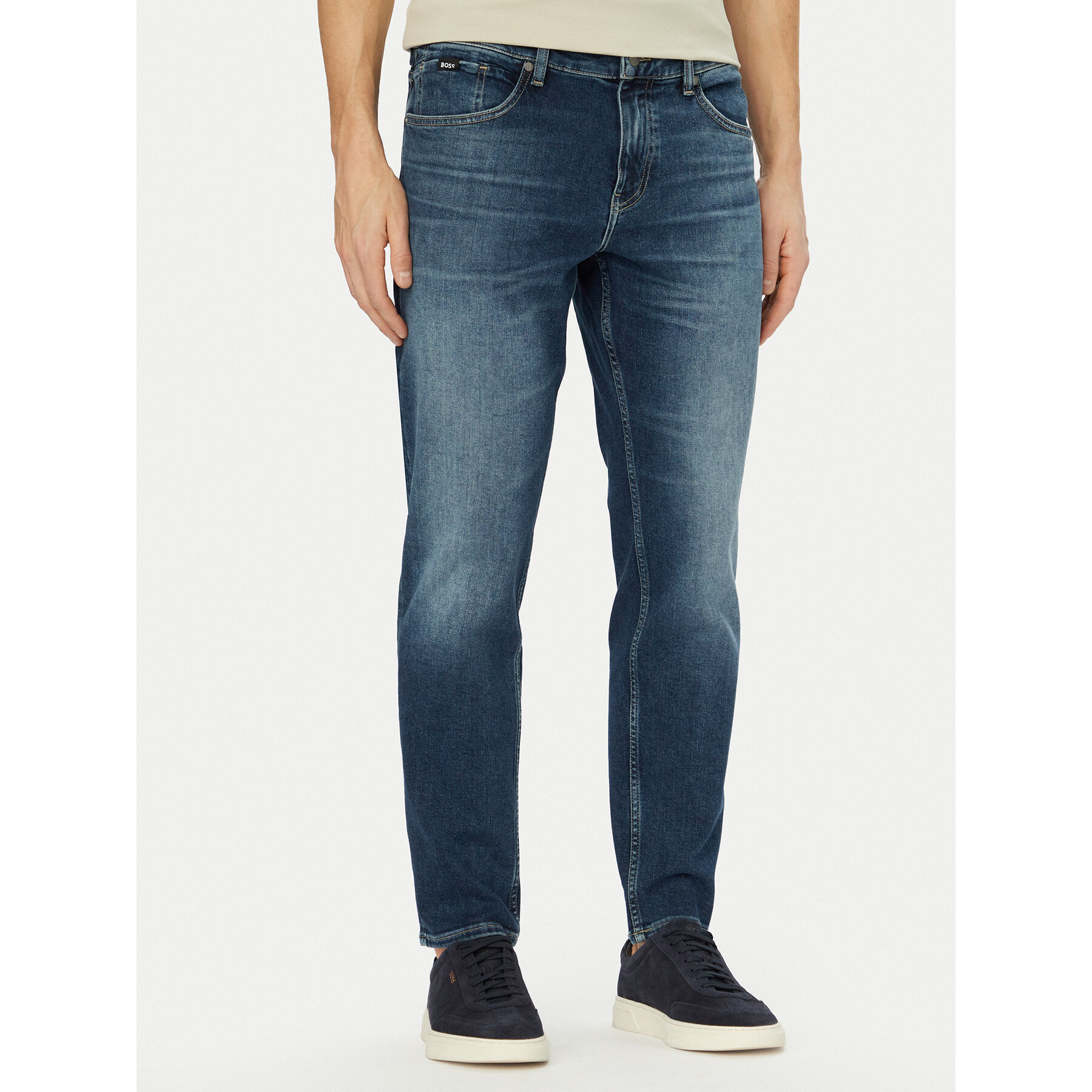 BOSS Jeansy C-Re.Maine 50557515 Granatowy Regular Fit
