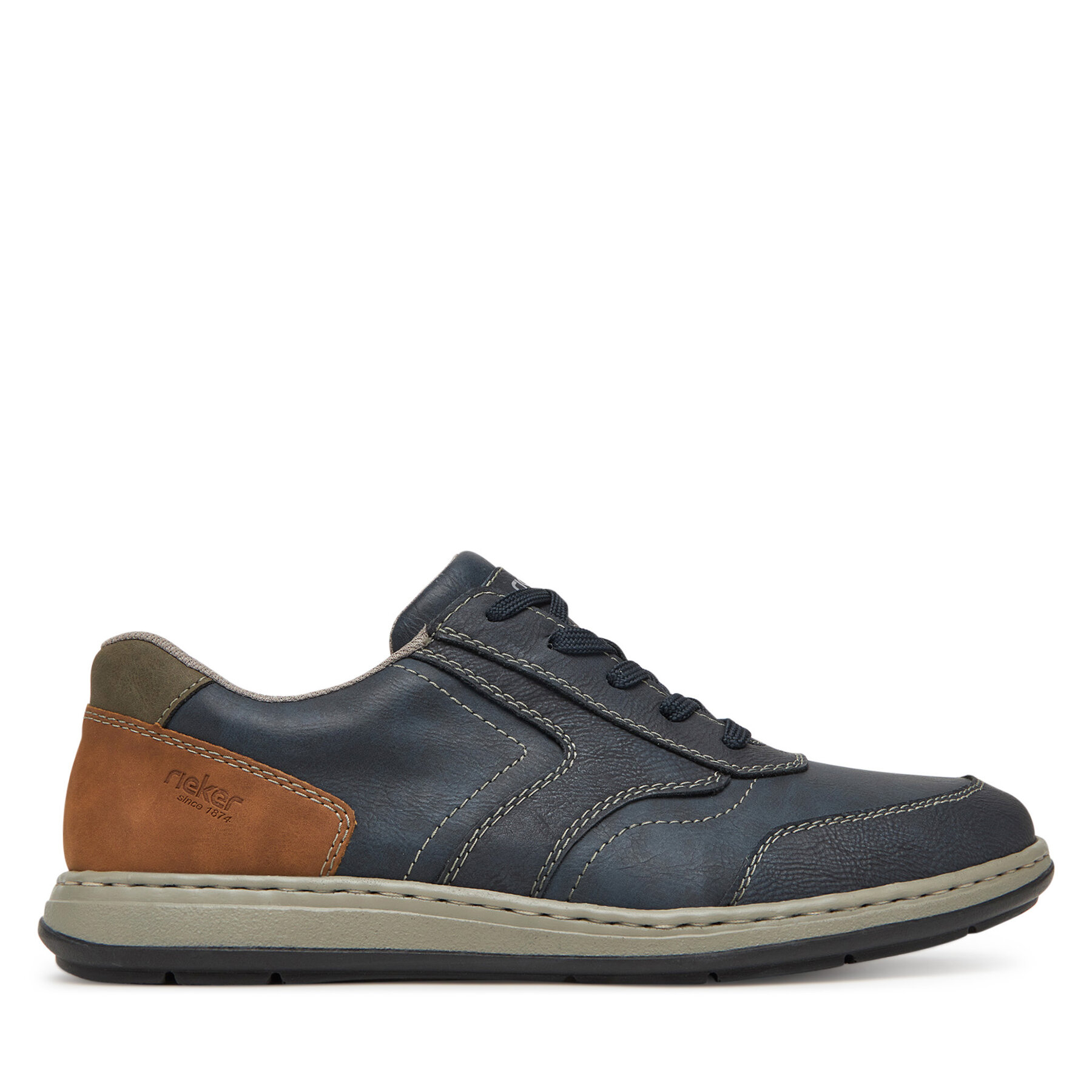Rieker Sneakersy 17304-14 Granatowy