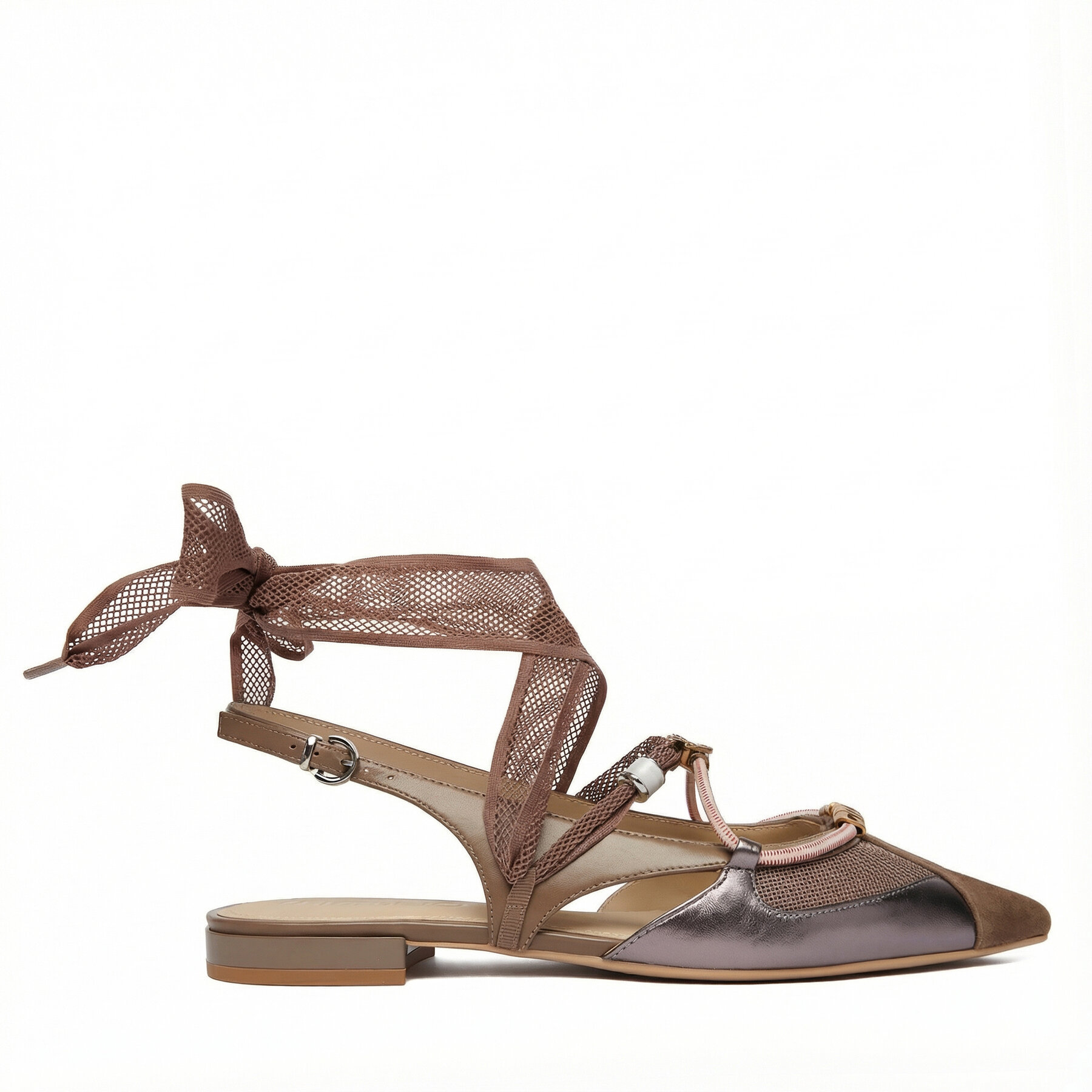 PINKO Czółenka Gianira 30 SD0547 P003 Brązowy
