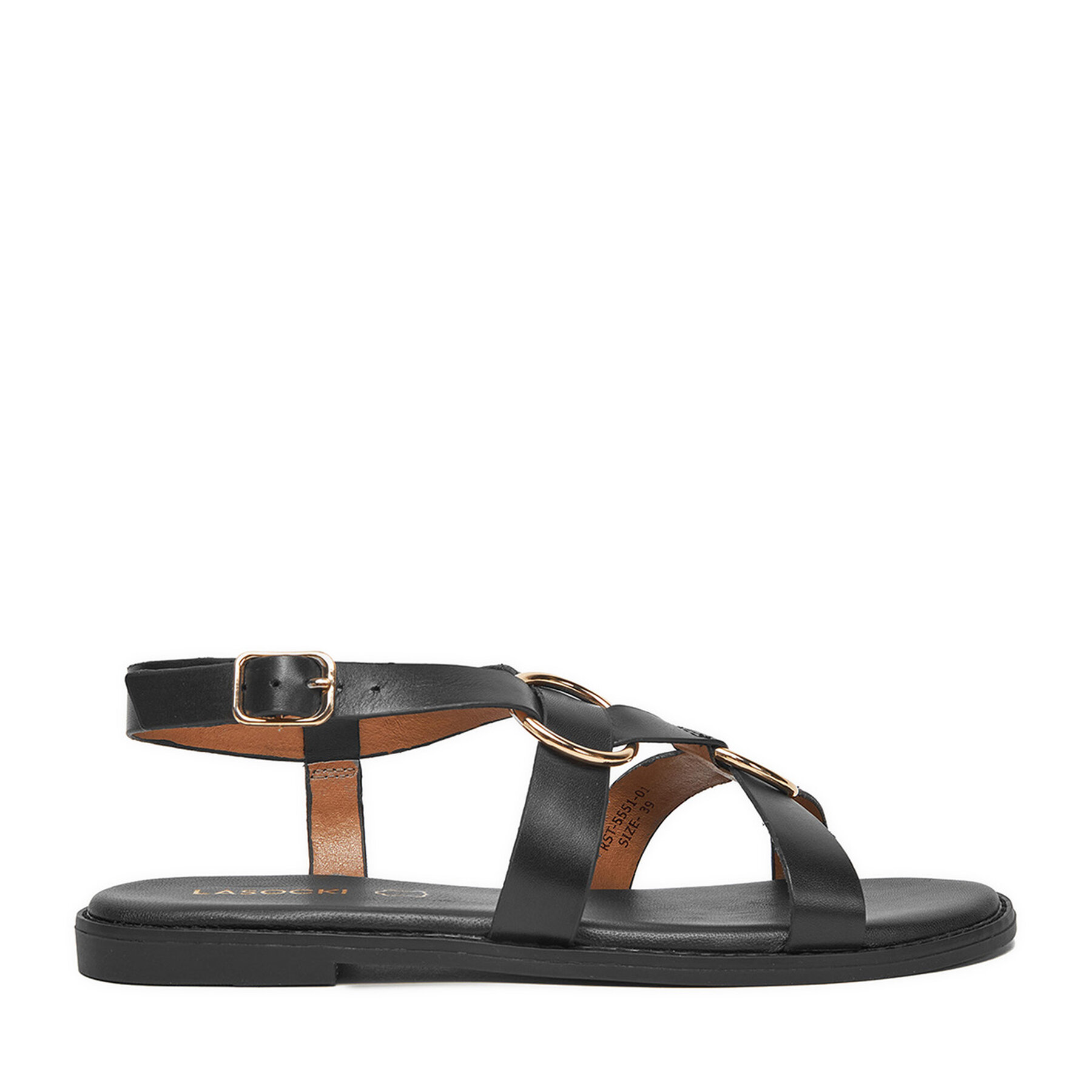 Lasocki Sandały RST-5551-01 Czarny