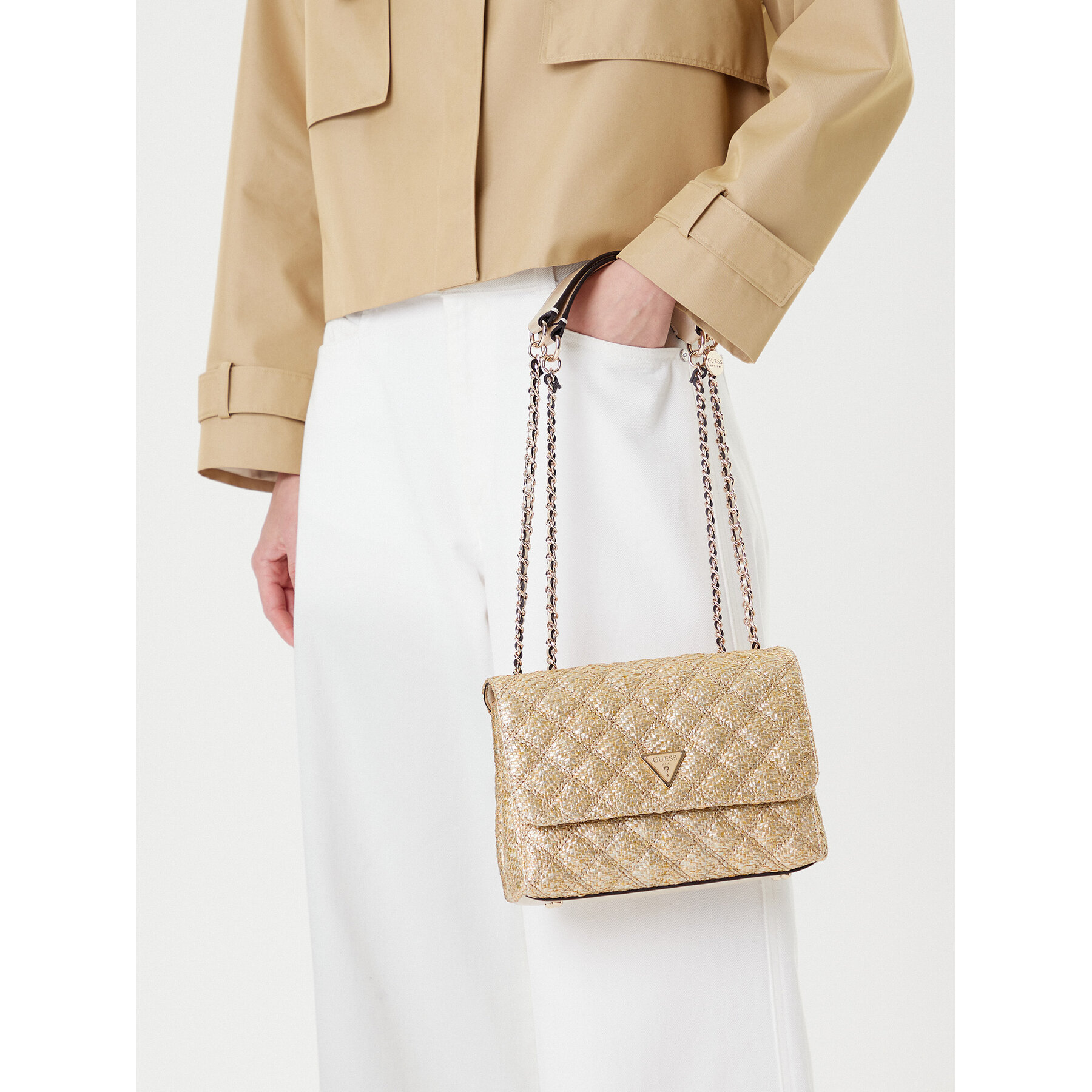 Guess Torebka Giully II HWQW96 73200 Złoty