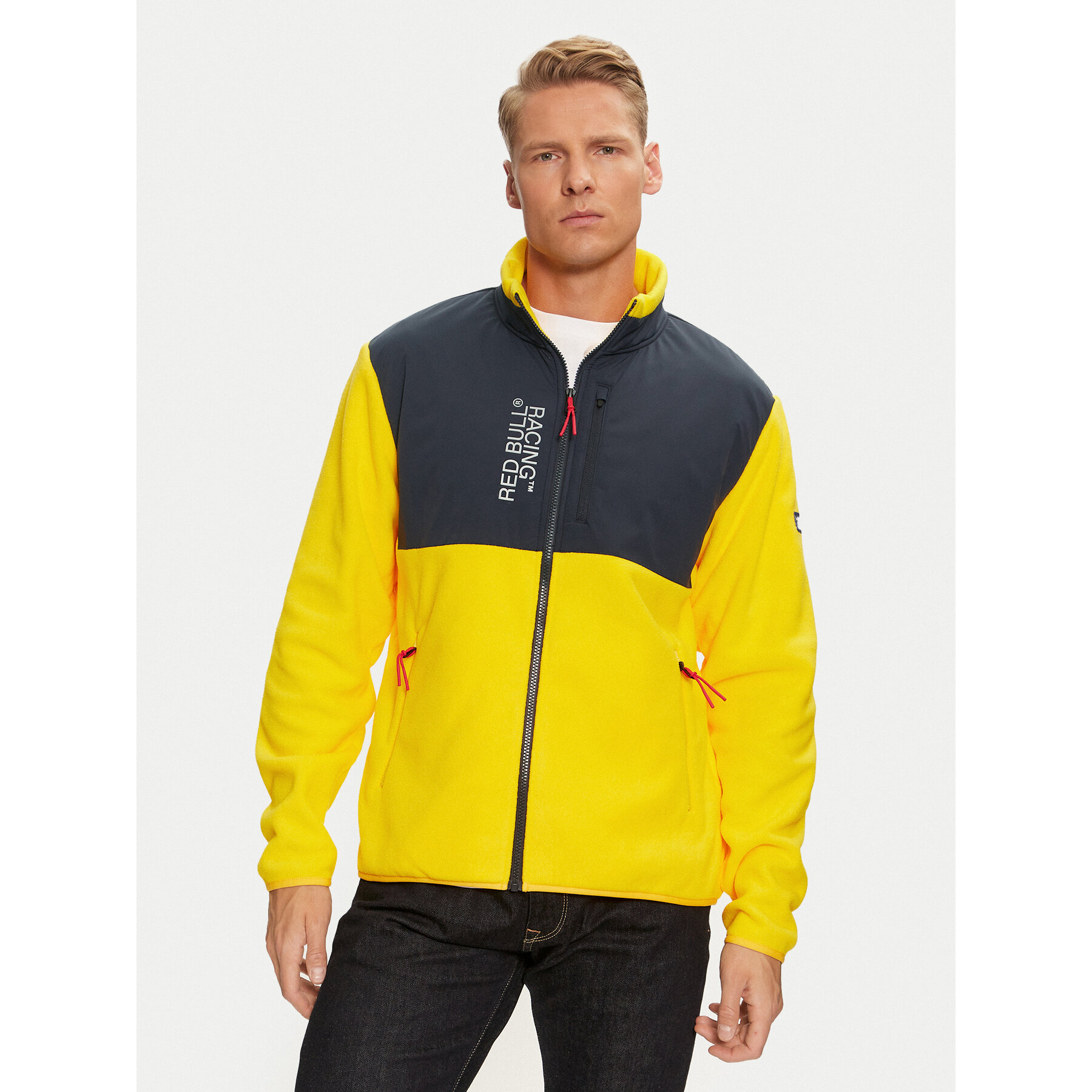 Pepe Jeans Kurtka przejściowa Red Bull Racing RM490006 Żółty Regular Fit