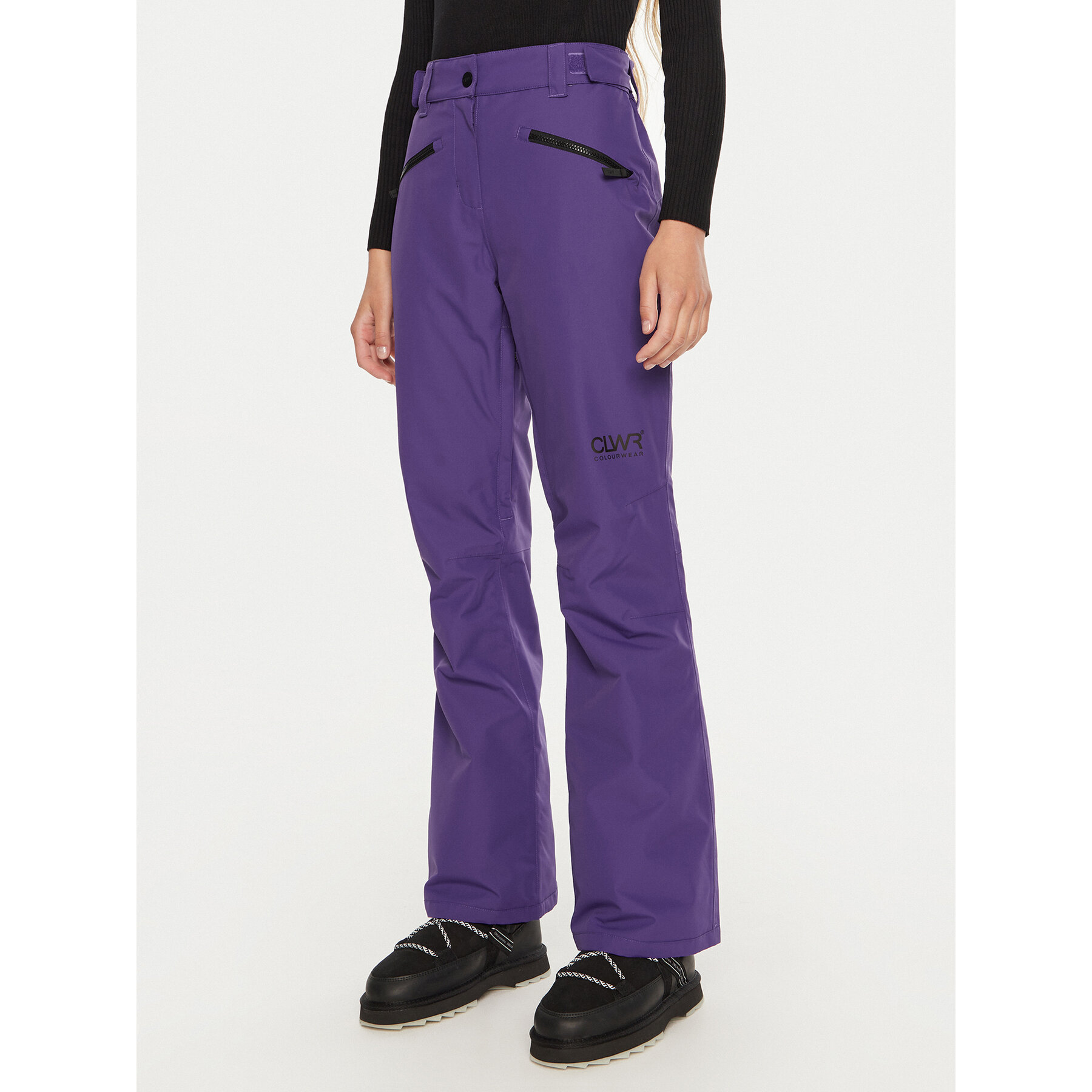 Colourwear Spodnie narciarskie Cork Pant 7010322 Fioletowy Regular Fit