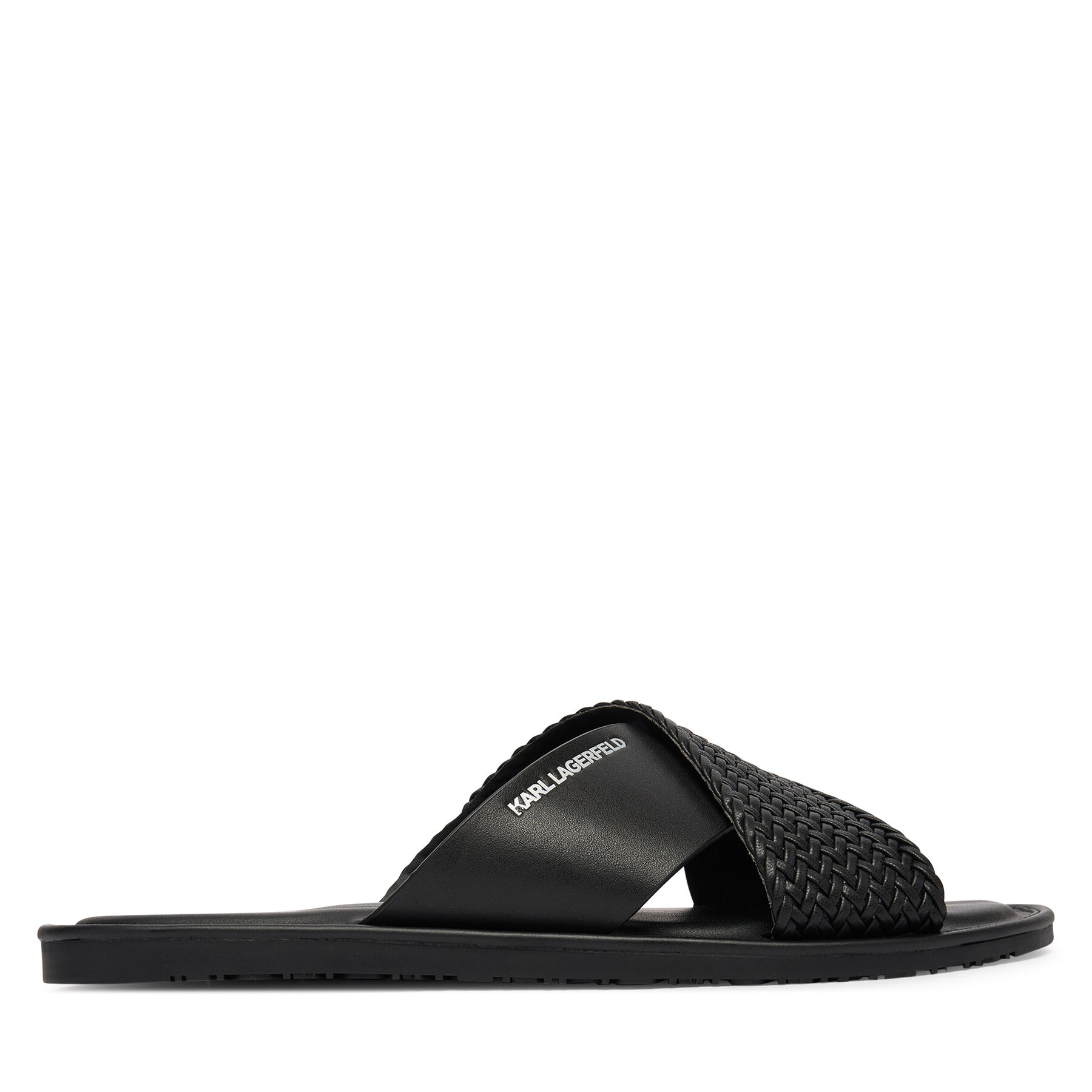KARL LAGERFELD Klapki Kastor IV KL70214C Czarny
