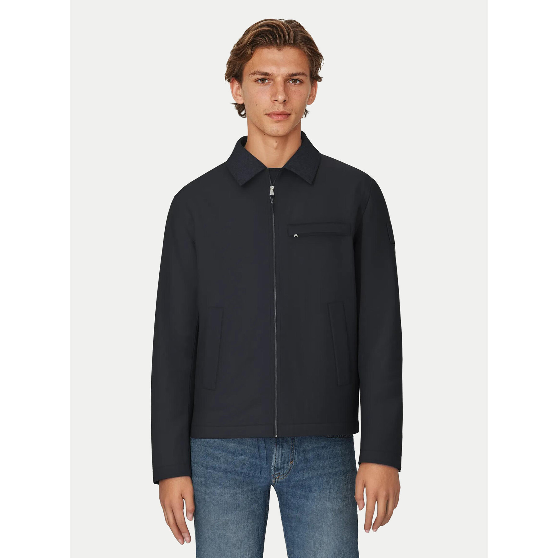 JOOP! Jeans Kurtka przejściowa Jjo-340Matok 30103113 Granatowy Regular Fit