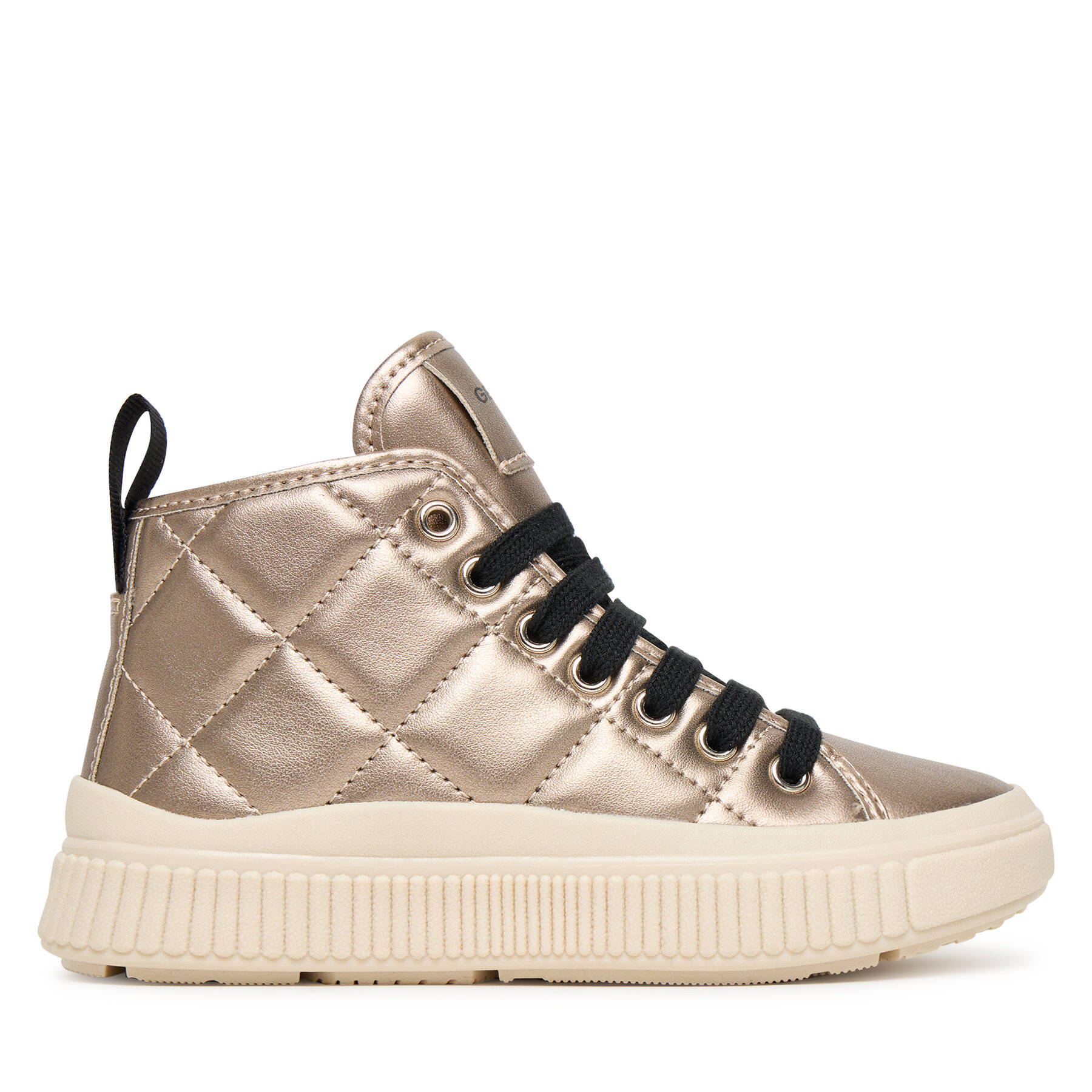 Geox Sneakersy J Laquinny J56M3F 000NF C2010 S Złoty