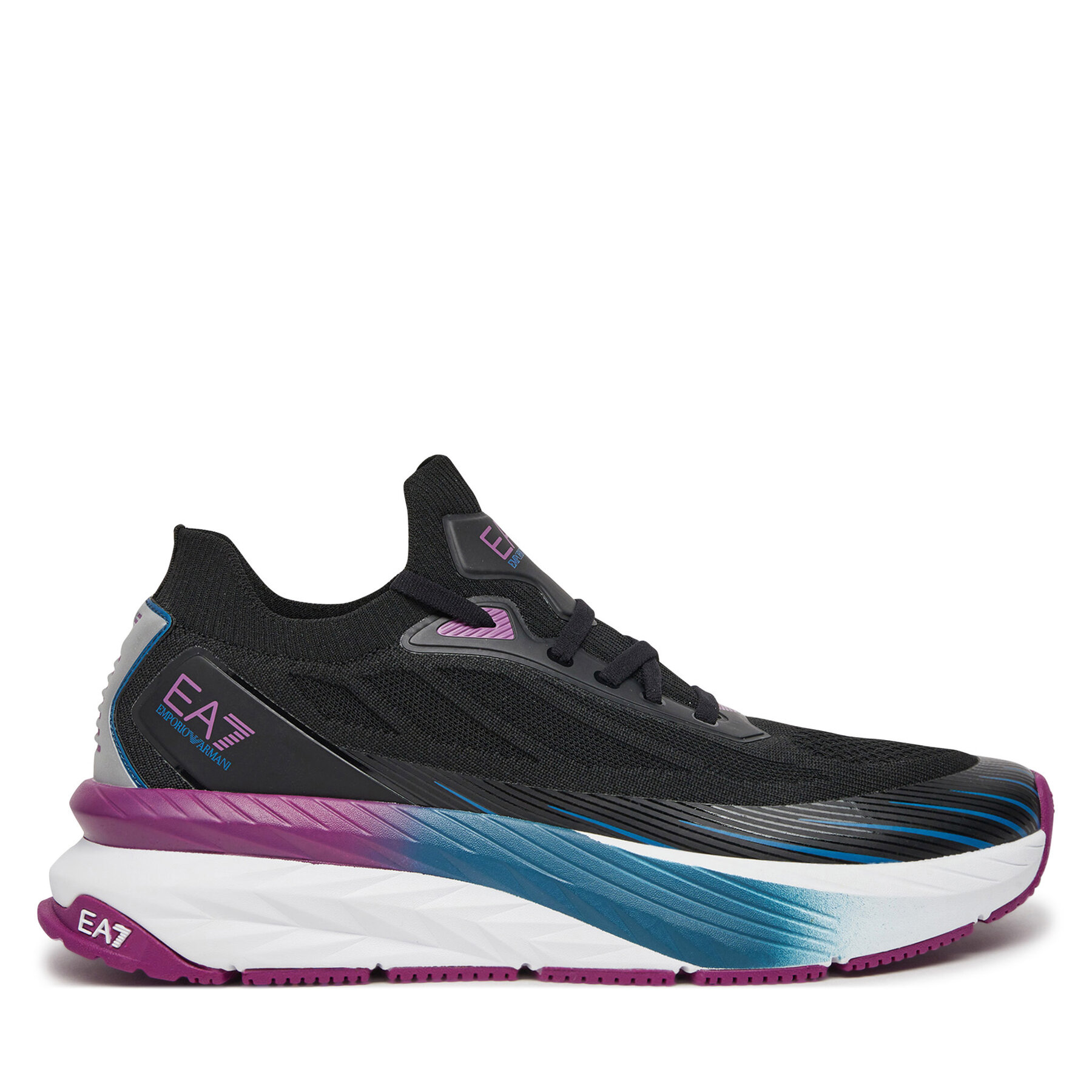 EA7 Emporio Armani Sneakersy X8X176 XK377 T986 Czarny