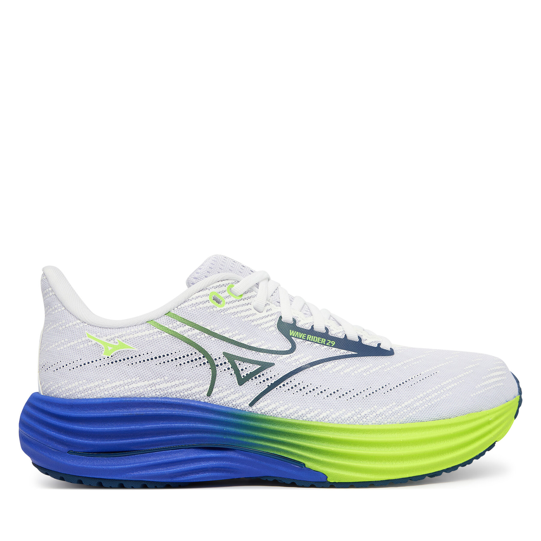 Mizuno Buty do biegania Wave Rider 29 J1GC2503 53 Biały