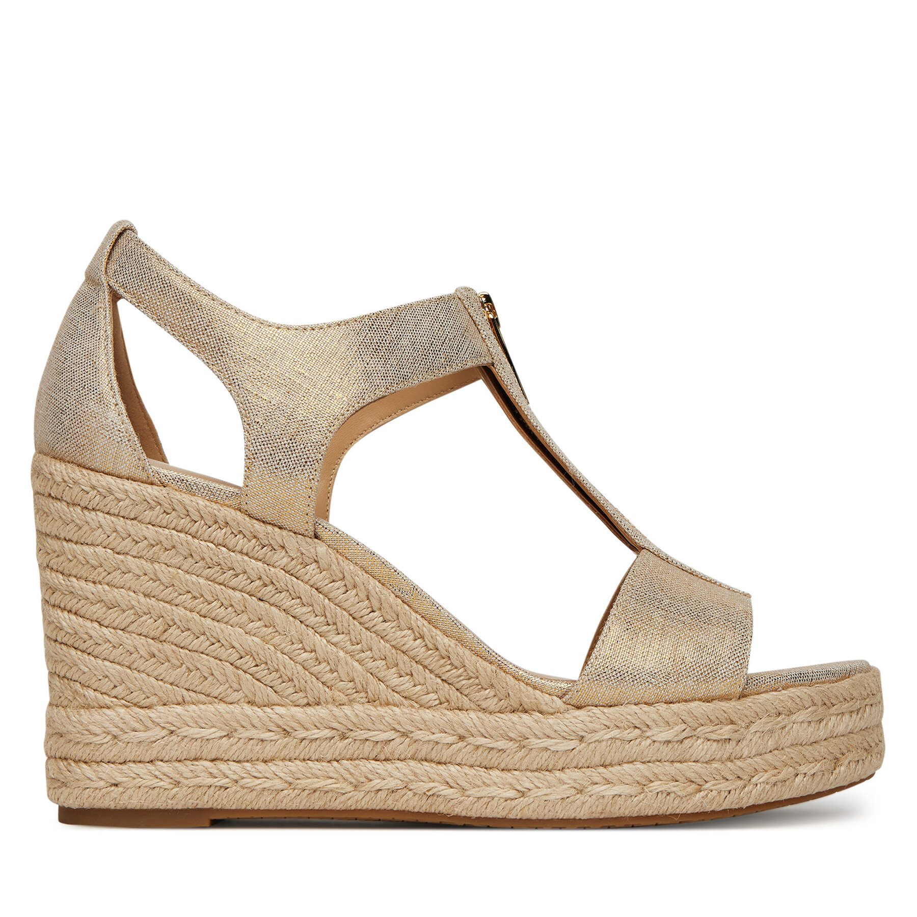MICHAEL Michael Kors Espadryle Berkley 40S4BRMS9D Złoty