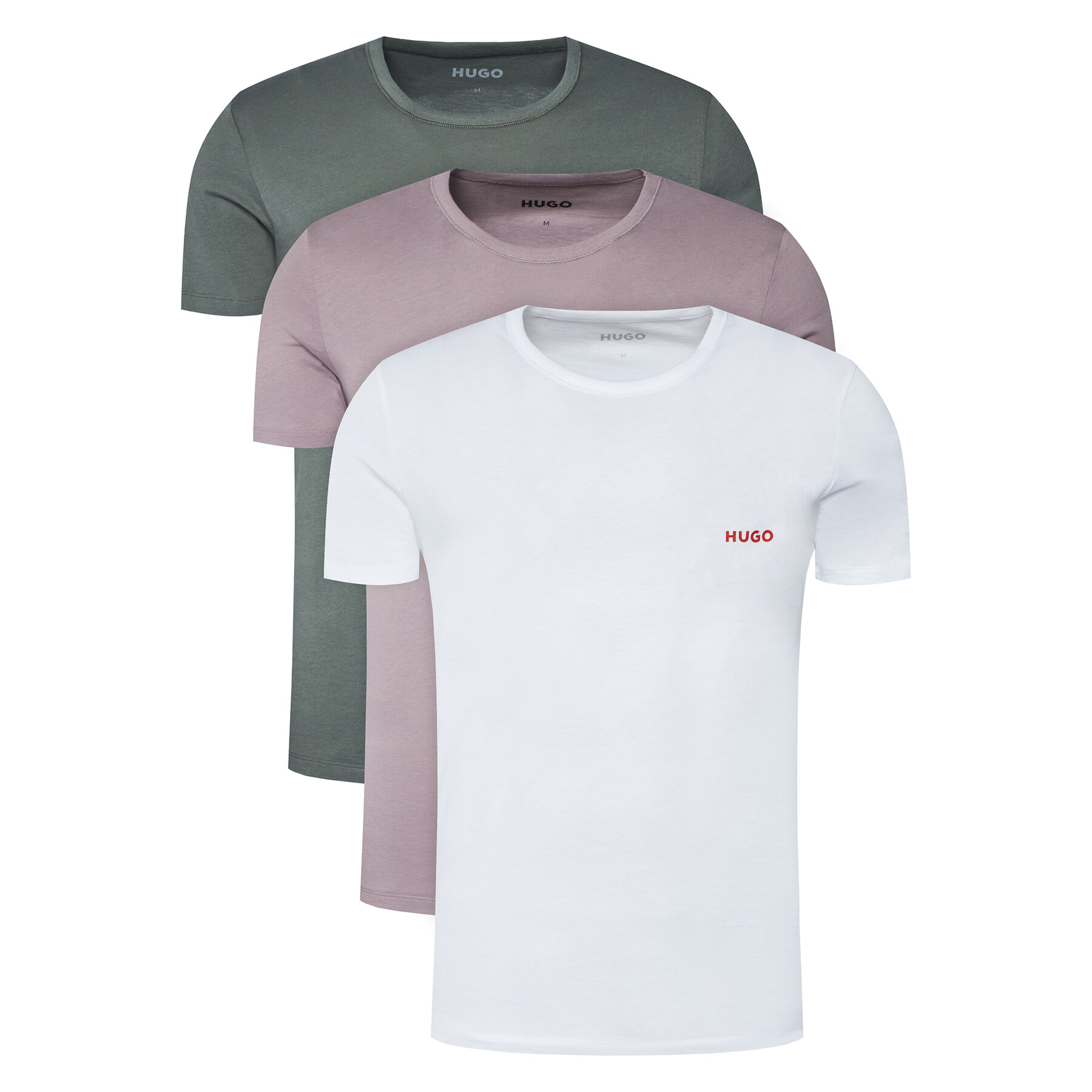HUGO Komplet t-shirtów 50532811 Kolorowy Regular Fit