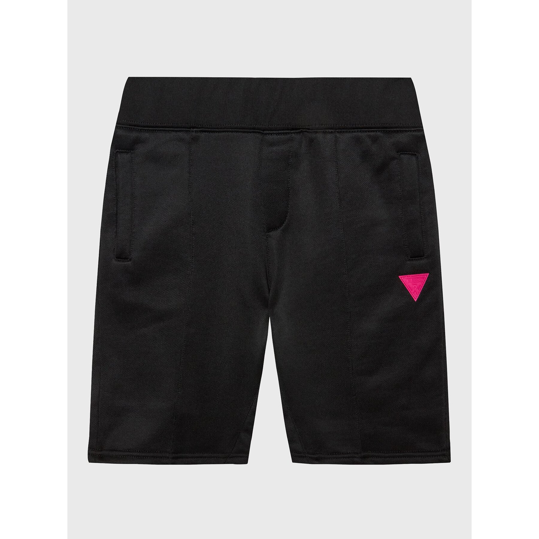 Guess Szorty sportowe L3RD04 KBIH2 Czarny Regular Fit