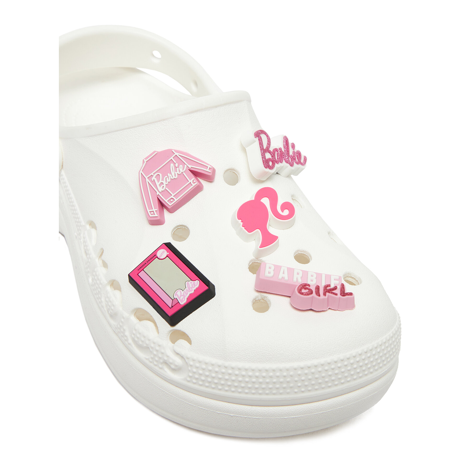 Crocs Ozdoba do butów BARBIE 5 PACK 10012070 5 PACK Różowy