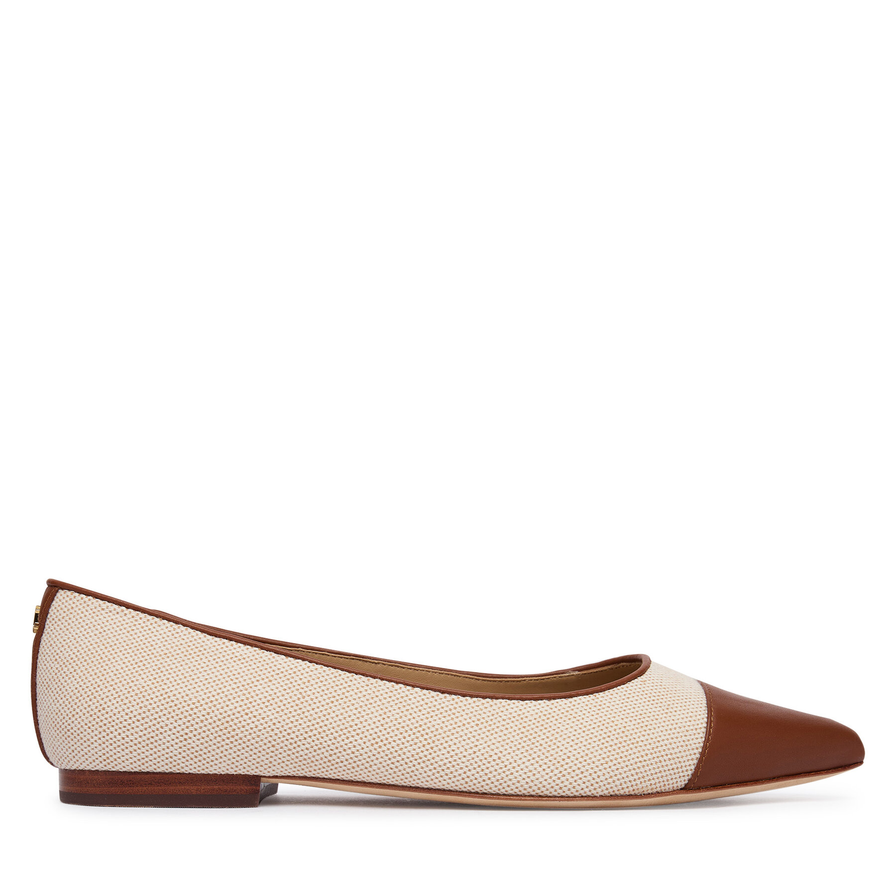 LAUREN RALPH LAUREN Baleriny 802P10530003 Beżowy