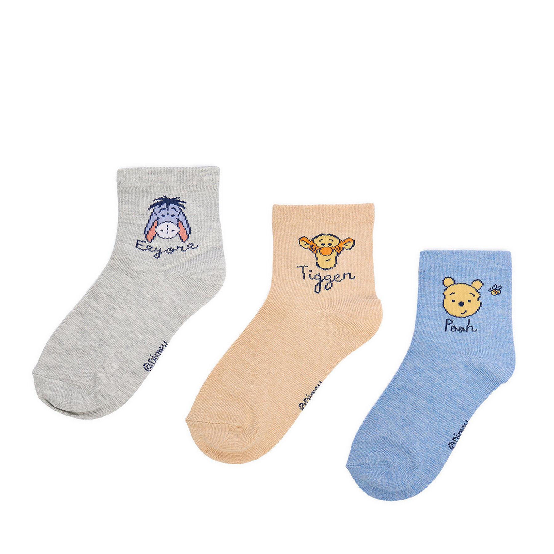 Winnie The Pooh Skarpety długie CEO-ACCCS-AW25-212WTP(3-PACK) Niebieski