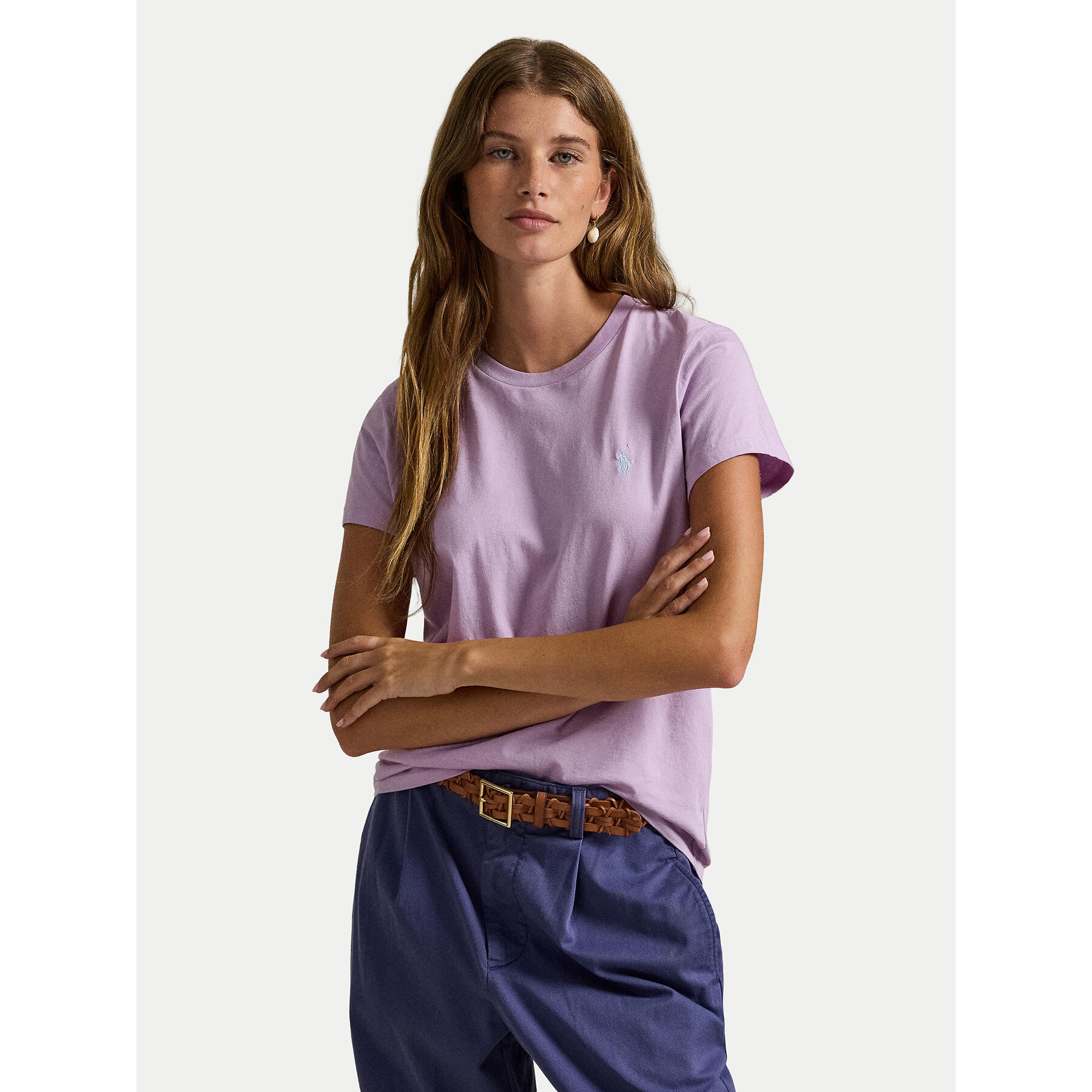 Polo Ralph Lauren T-Shirt 211B14605015 Granatowy Classic Fit