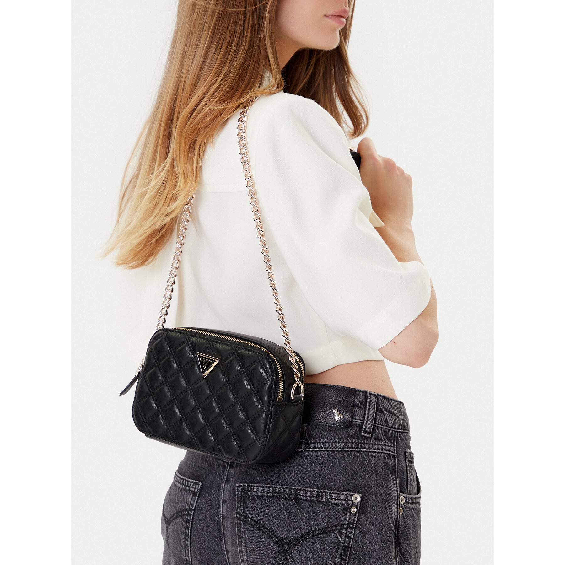 Guess Torebka Giully II HWQG96 73140 Czarny
