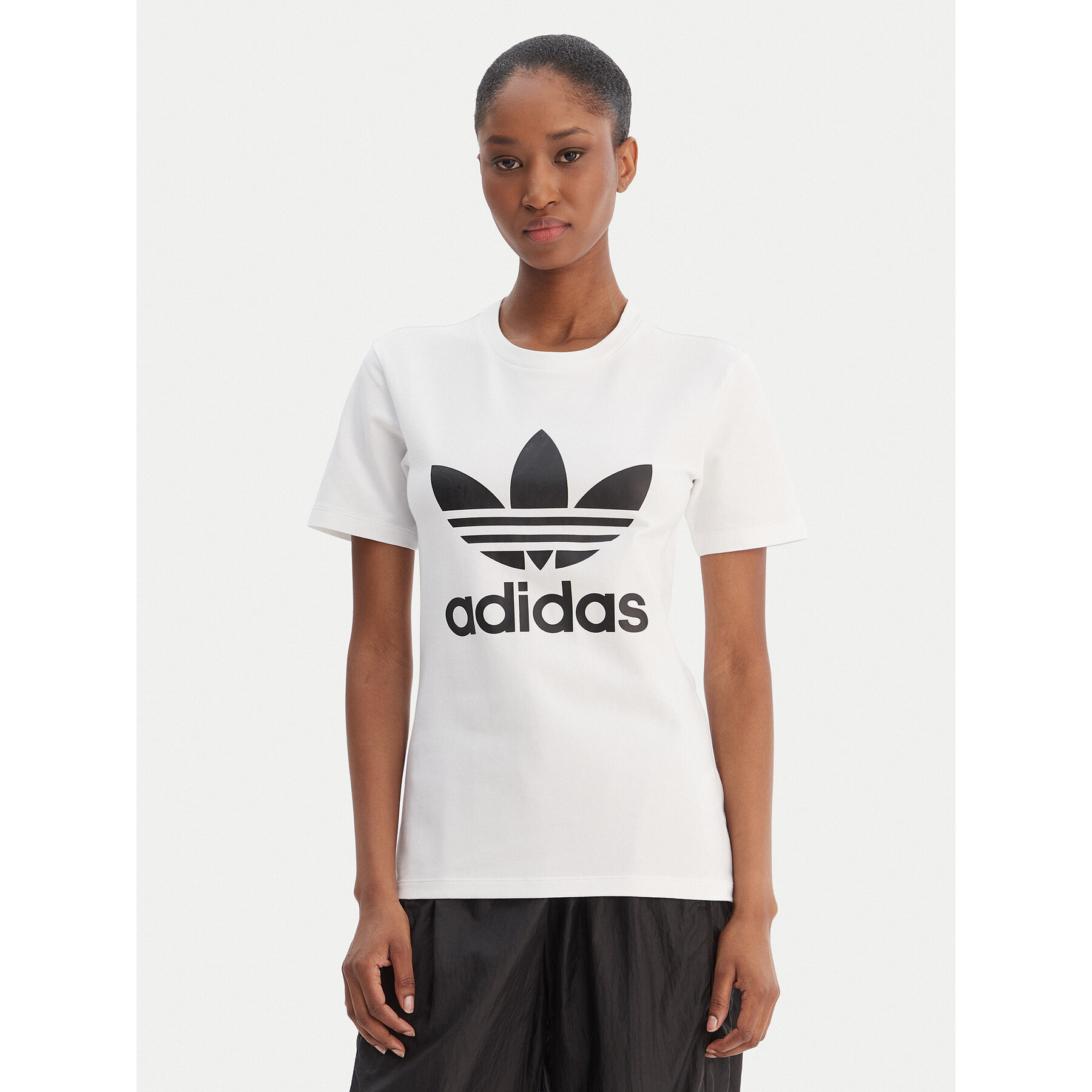 adidas T-Shirt adicolor Classics Trefoil GN2899 Biały Regular Fit