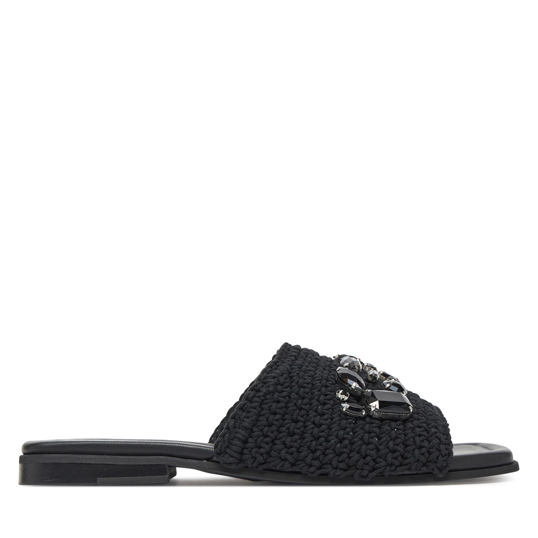 Inuikii Klapki Classic Suede Velcro 70104-367 Czarny