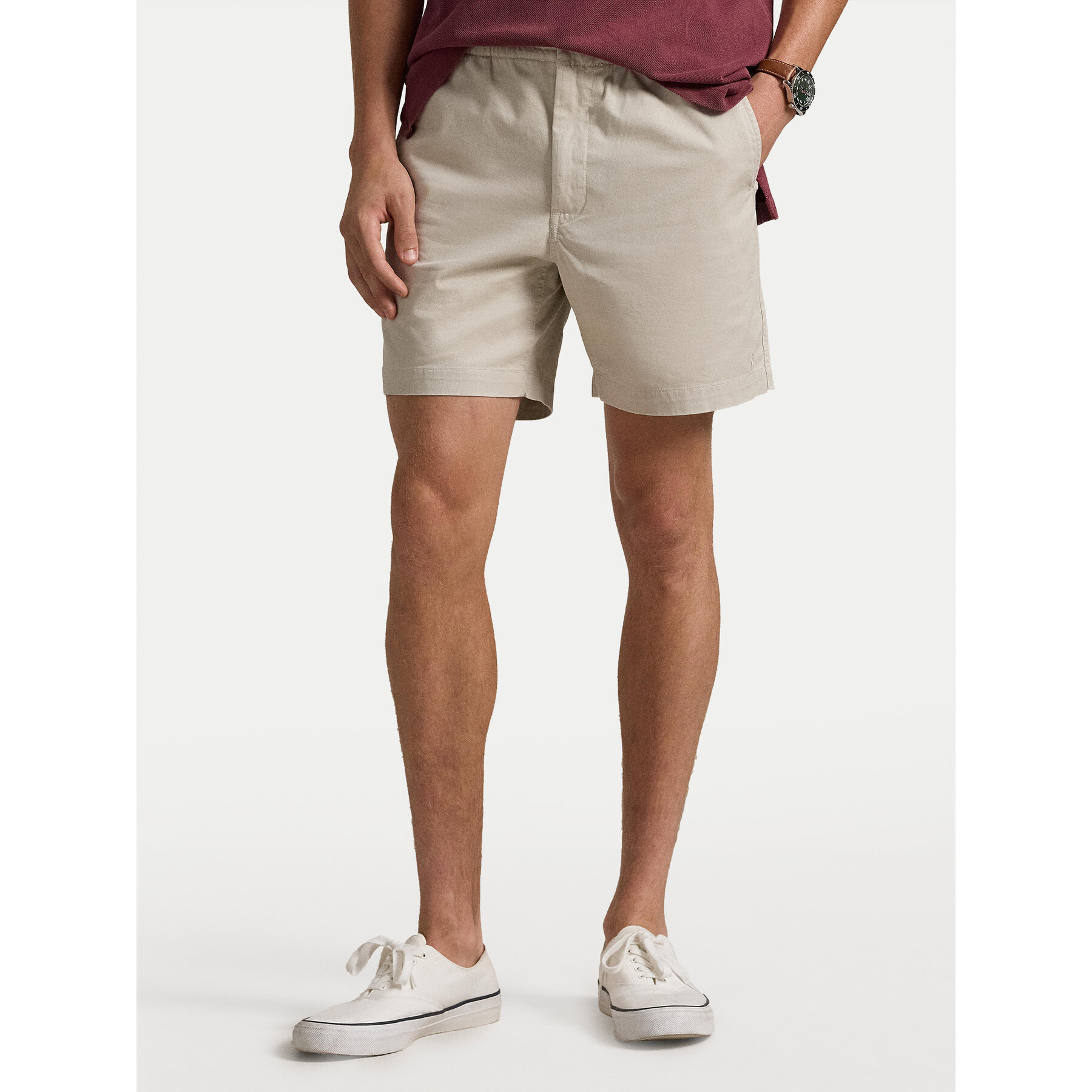 Polo Ralph Lauren Szorty materiałowe 710644995002 Beżowy Classic Fit