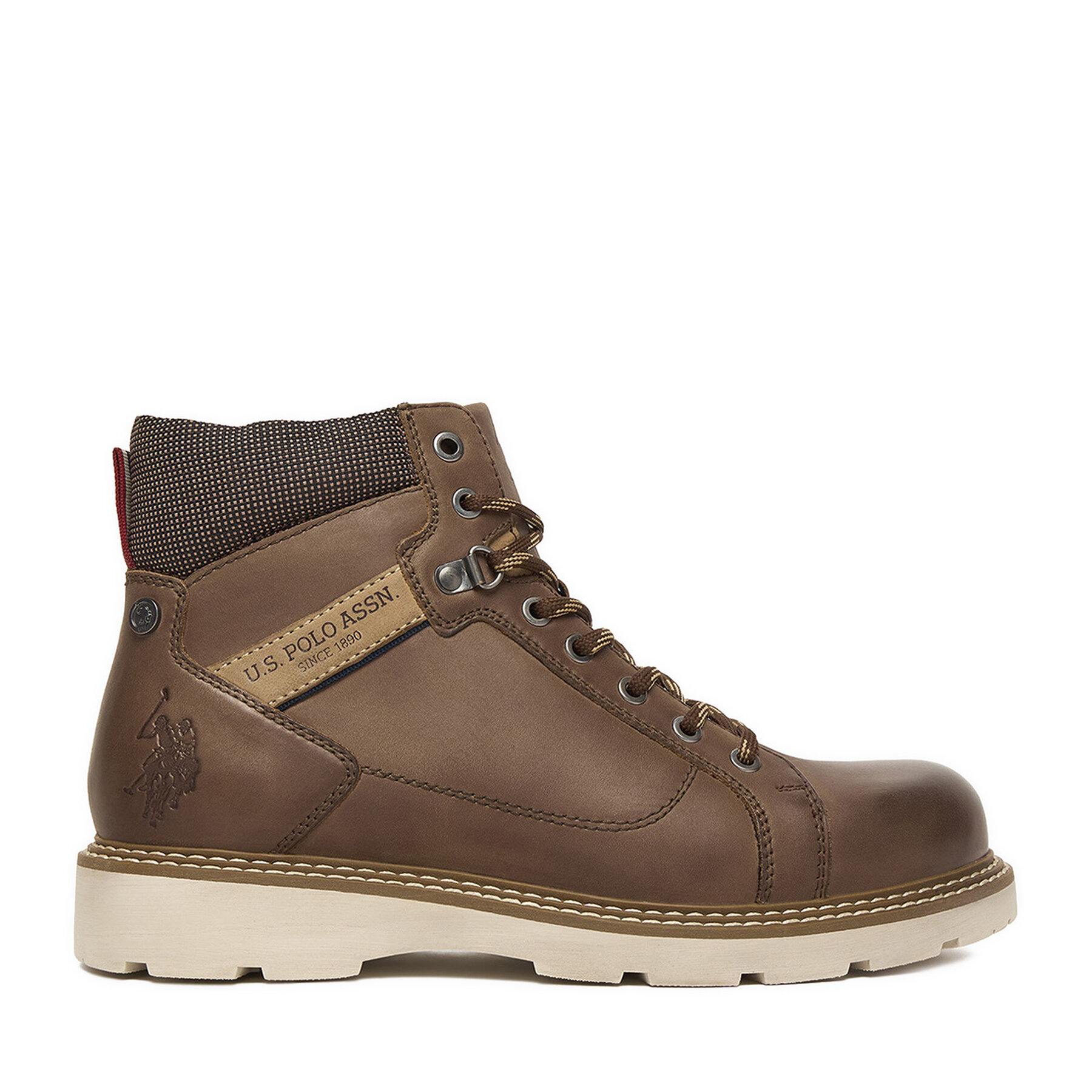 U.S. Polo Assn. Trzewiki EO-PATRIZ003M/ELN1 Brązowy
