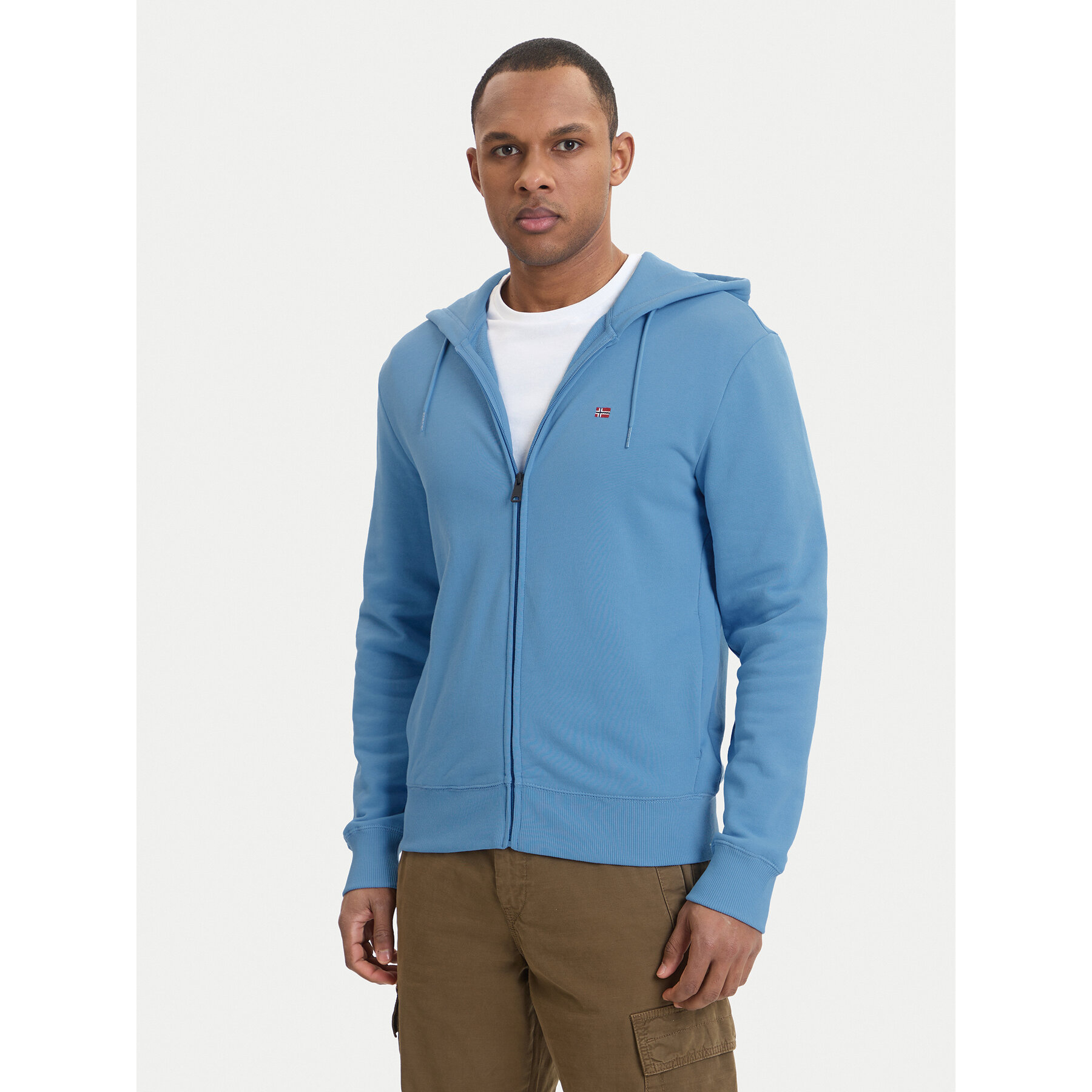 Napapijri Bluza Balis NP0A4HHV Niebieski Regular Fit