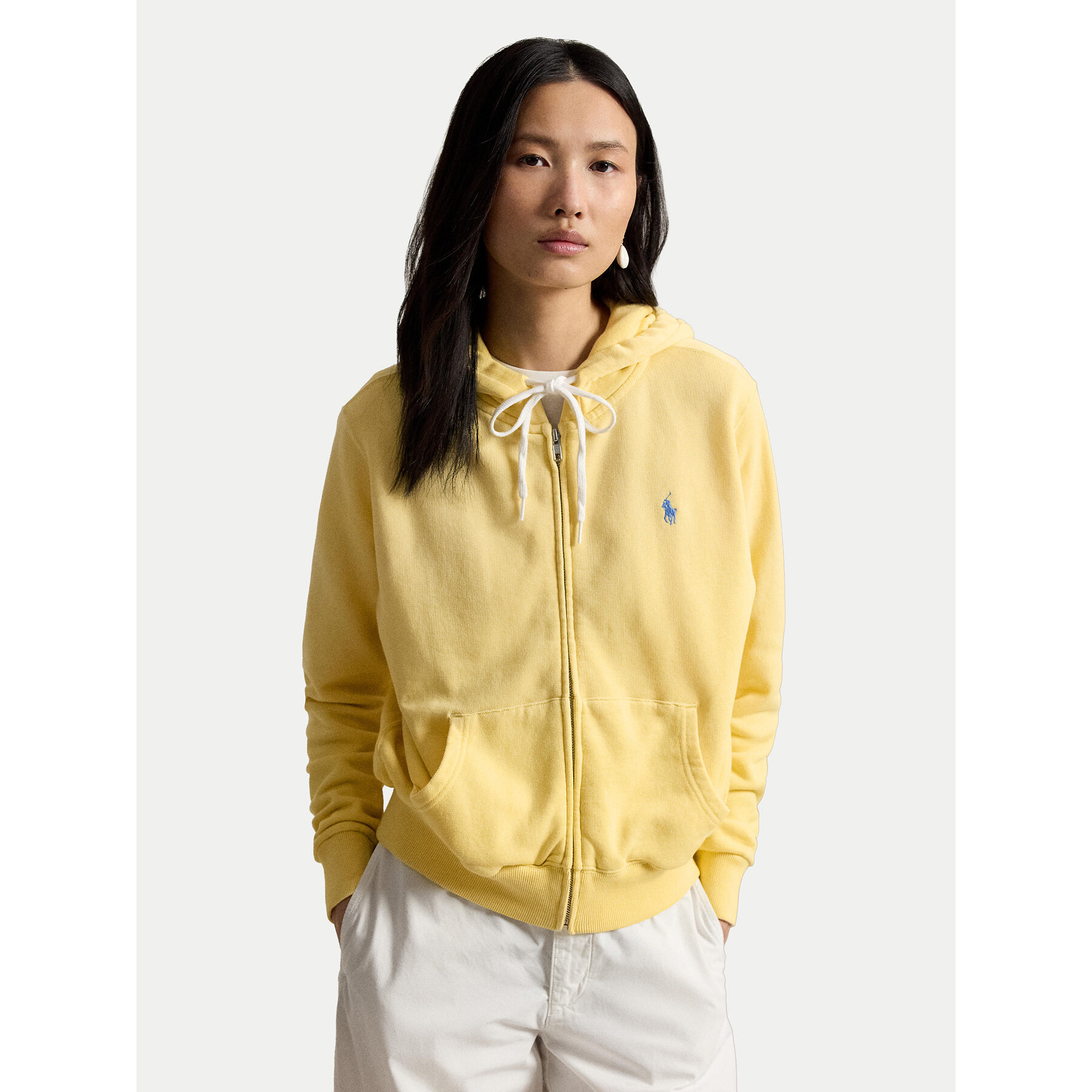 Polo Ralph Lauren Bluza 211971693502 Żółty jasny Relaxed Fit