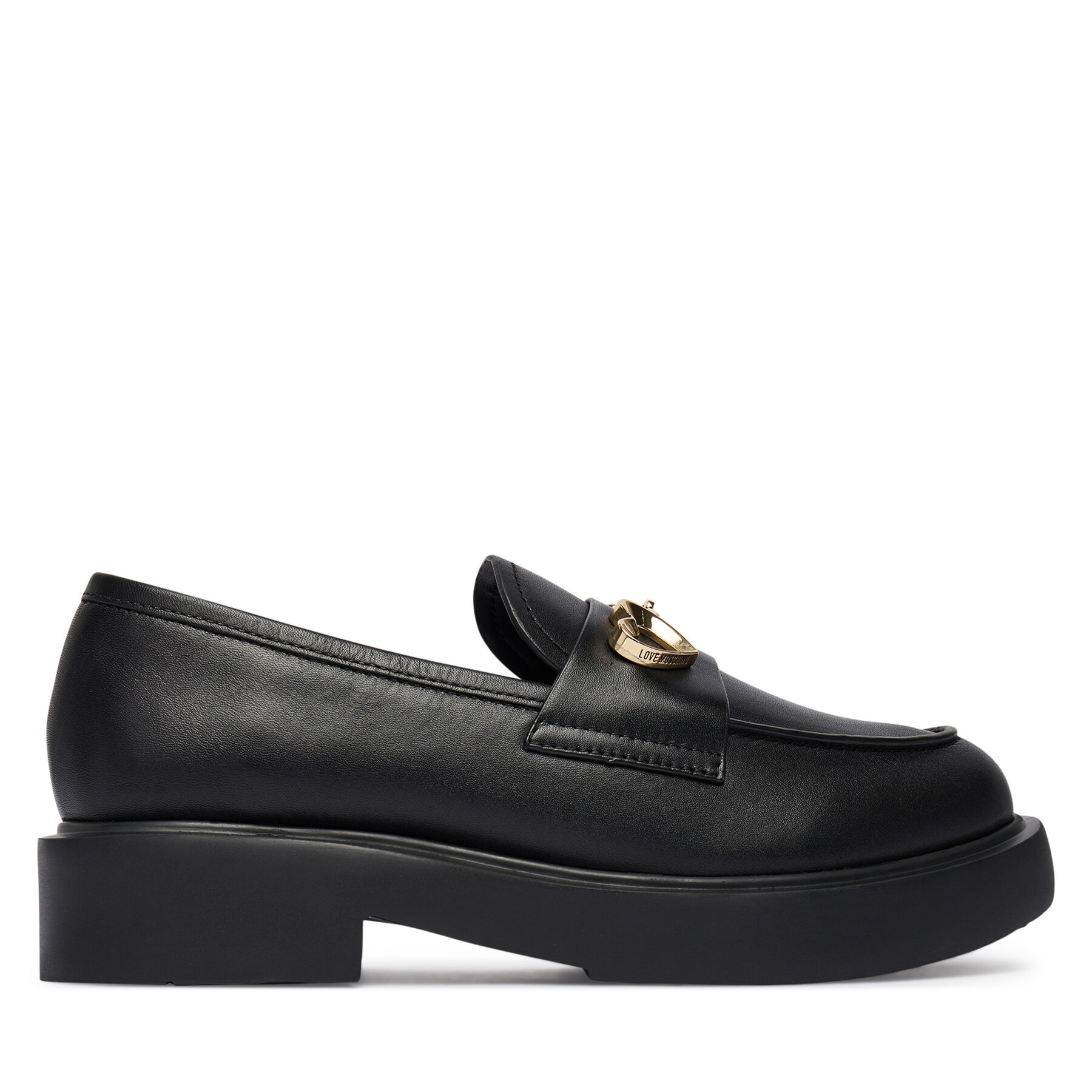 LOVE MOSCHINO Loafersy JA10094G0NIA0000 Czarny