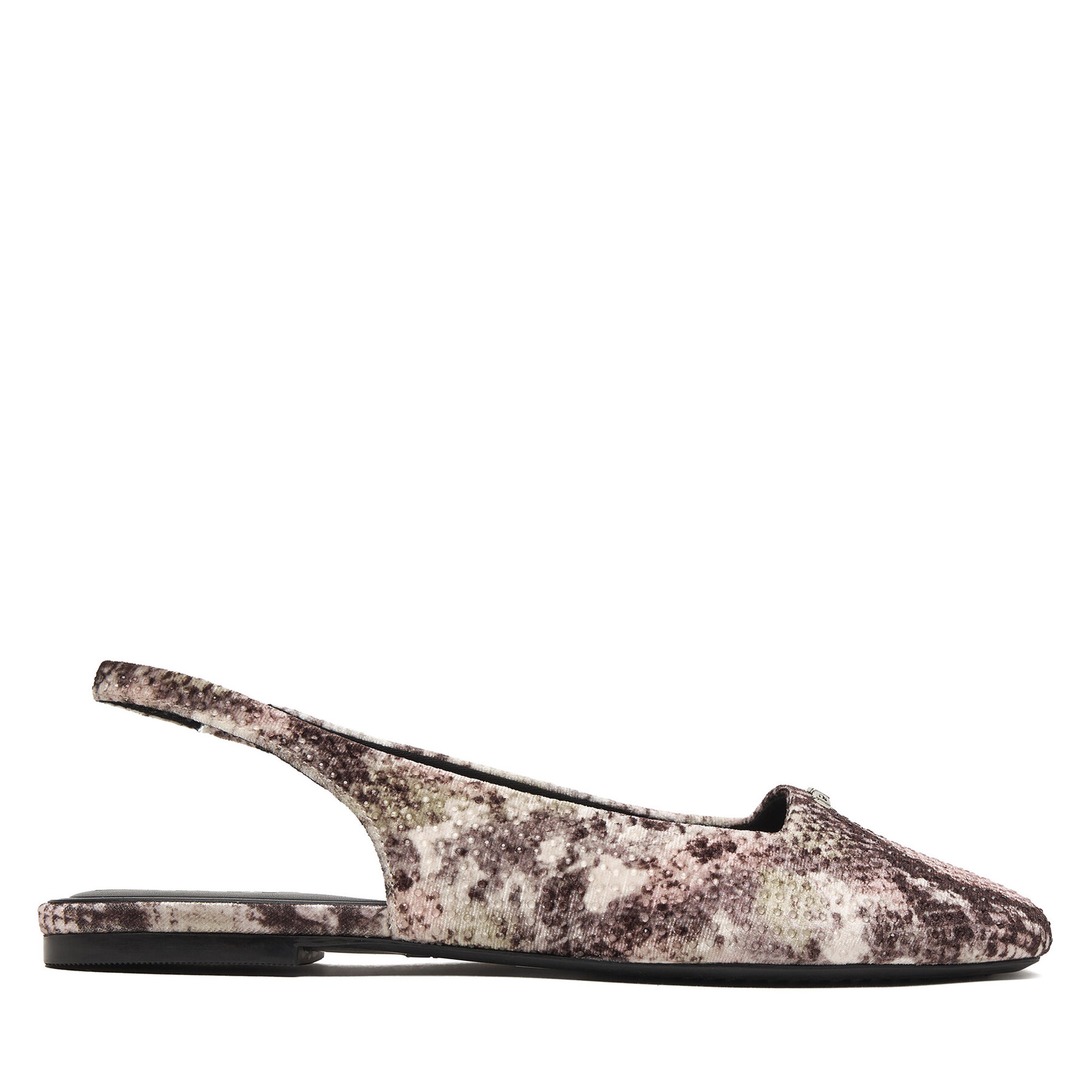 DKNY Baleriny Darrow Logo K1665915 Beżowy