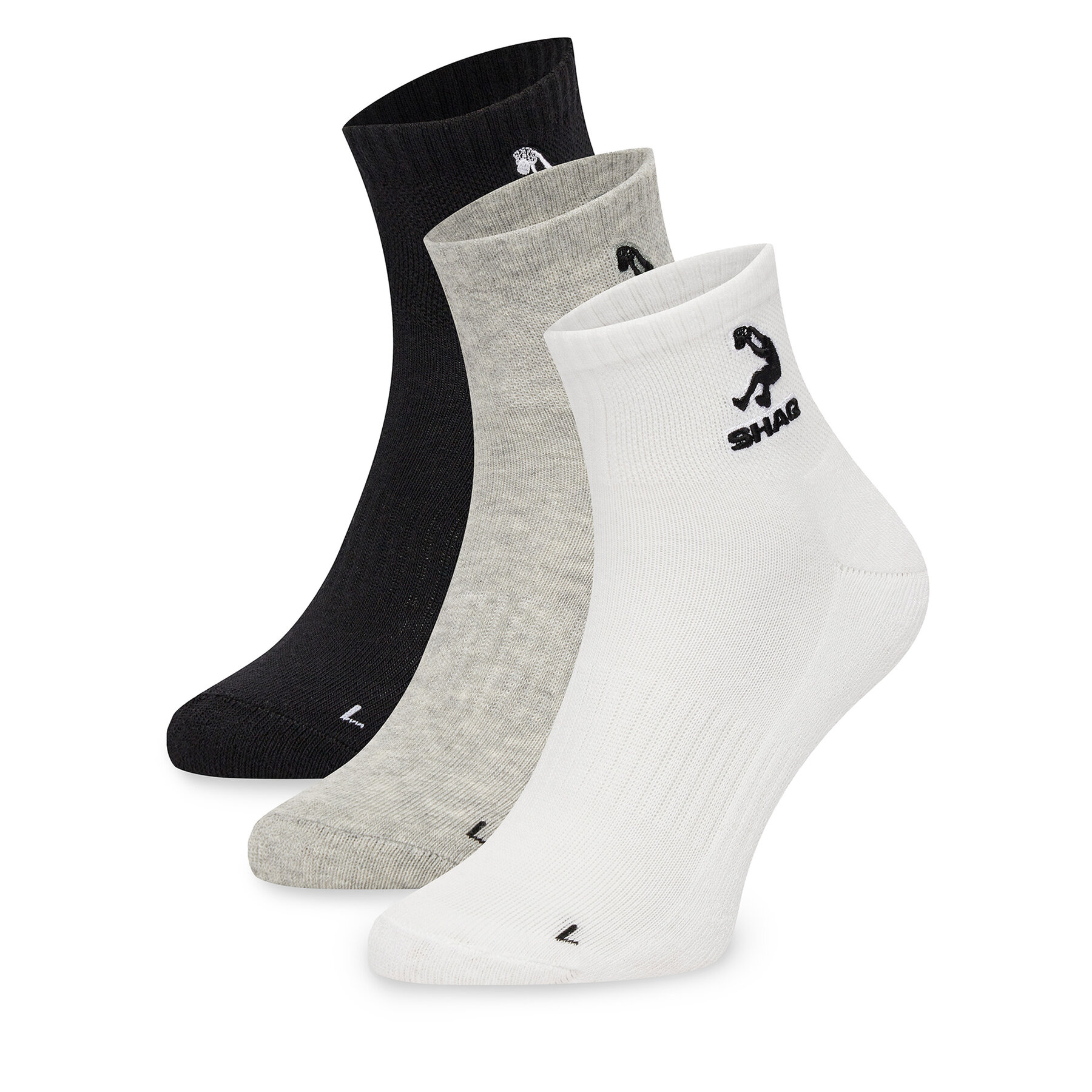 Shaq Skarpety krótkie AS_SHQ_H_001Z_SS25 (3-PACK) Kolorowy