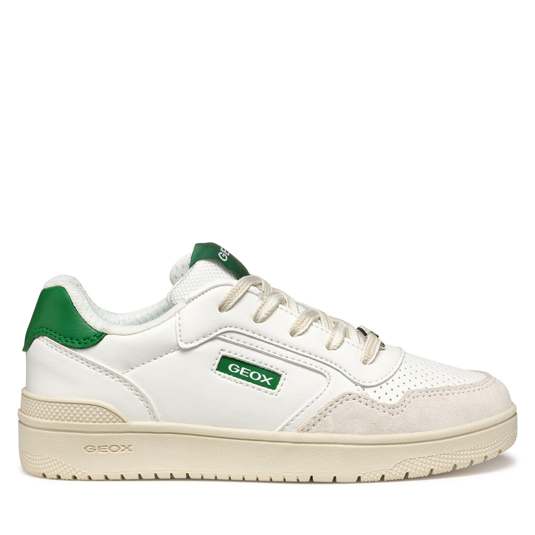Geox Sneakersy J Washiba J55LQD 5422 C0547 S Biały