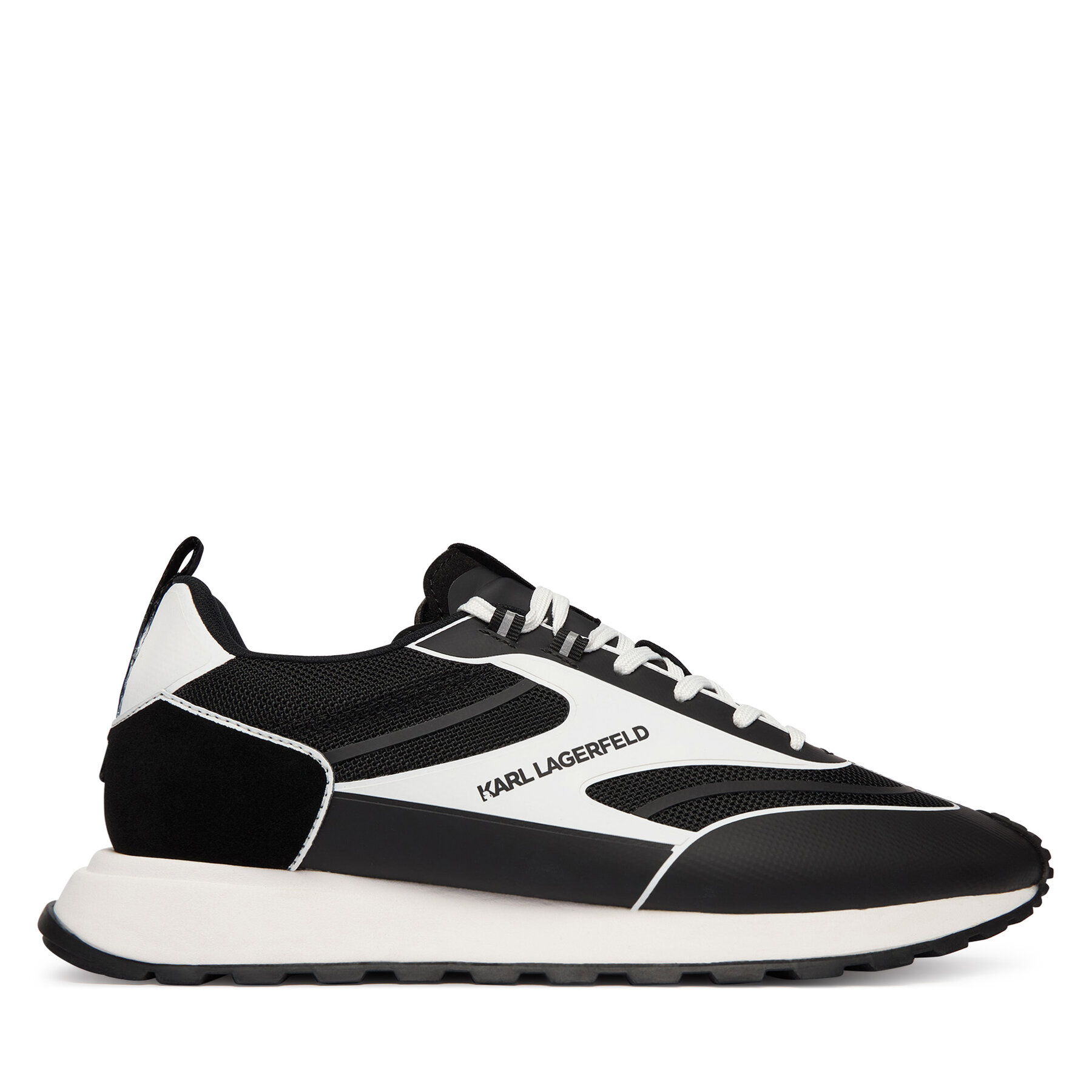 KARL LAGERFELD Sneakersy Kairo KL51129A Czarny