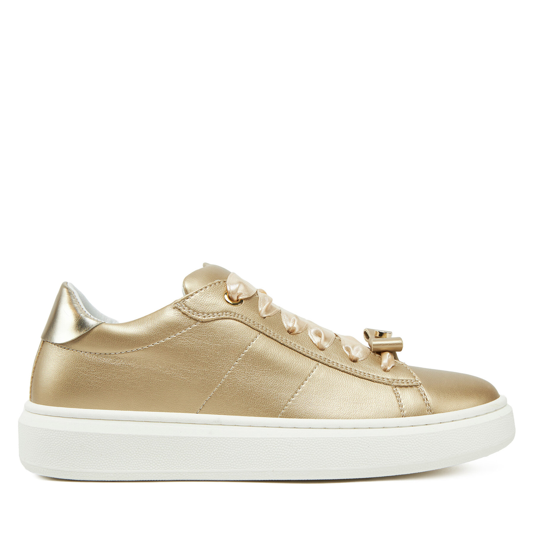 Calvin Klein Jeans Sneakersy Low Cut Lace-Up Sneaker V4A9-83046-1322 S Złoty