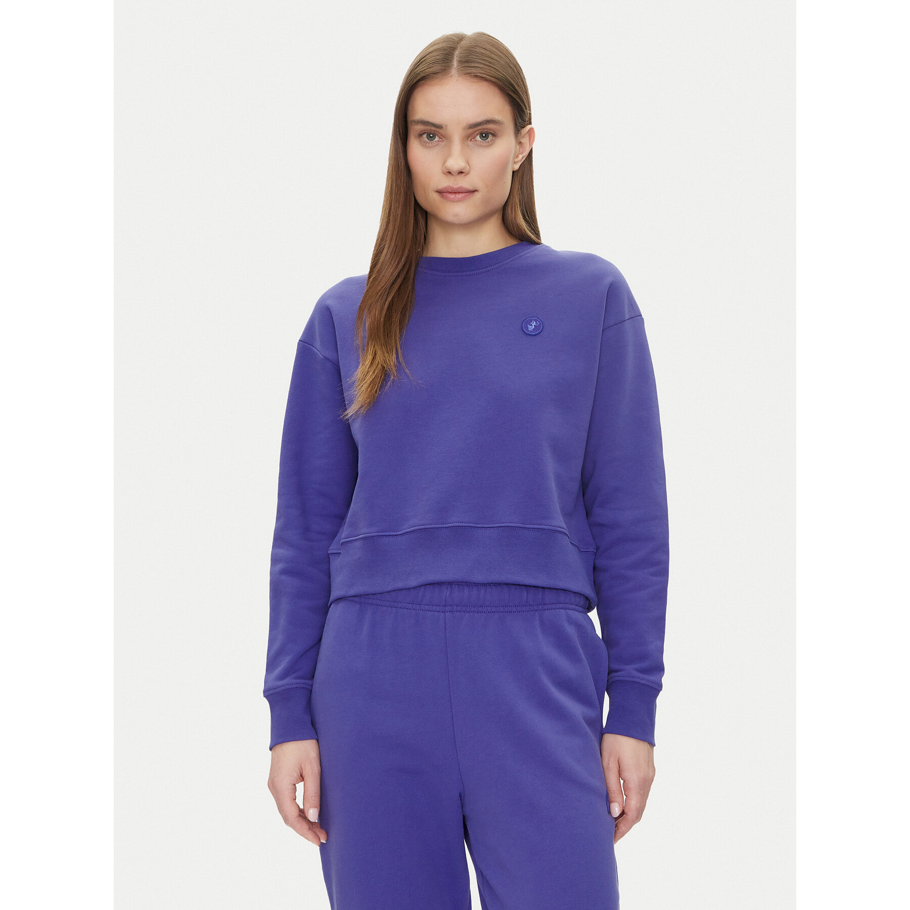 Save The Duck Bluza DF1180W CLEE20 Fioletowy Relaxed Fit