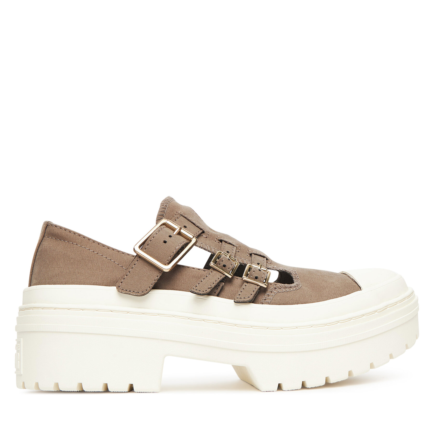 Converse Półbuty Chuck Taylor All Star Lugged Heel Mary Jane Sandal A13552C Zielony