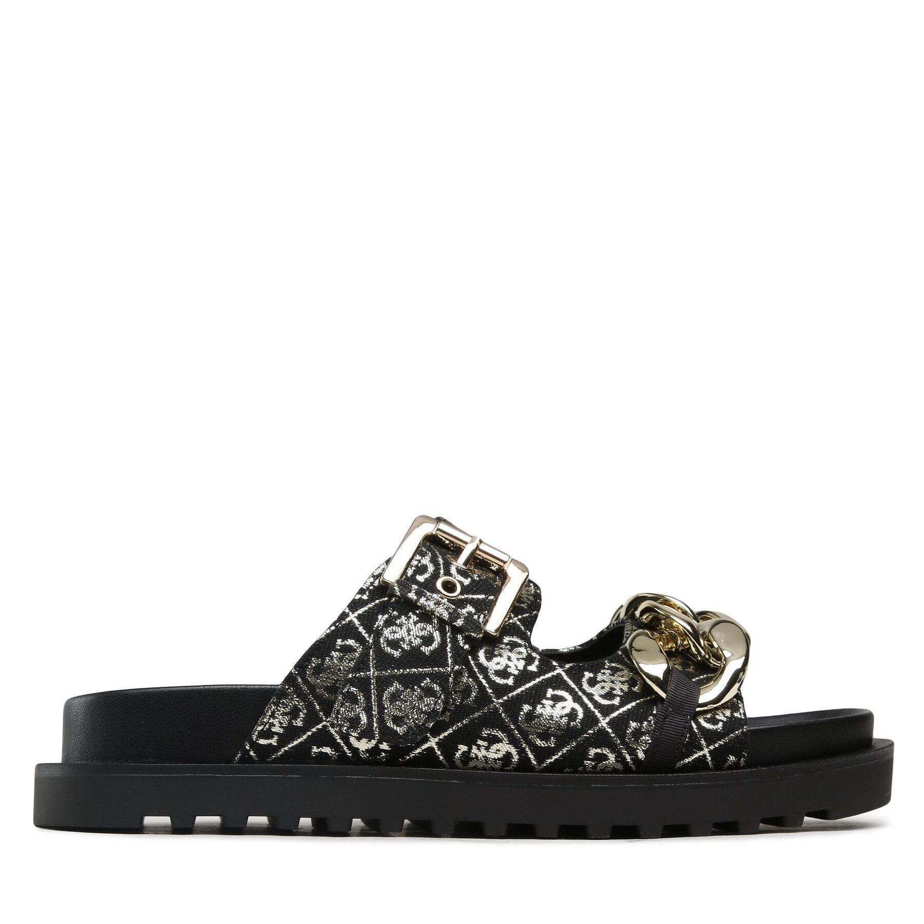 Guess Klapki Fatema FL6FAT FAL03 Czarny
