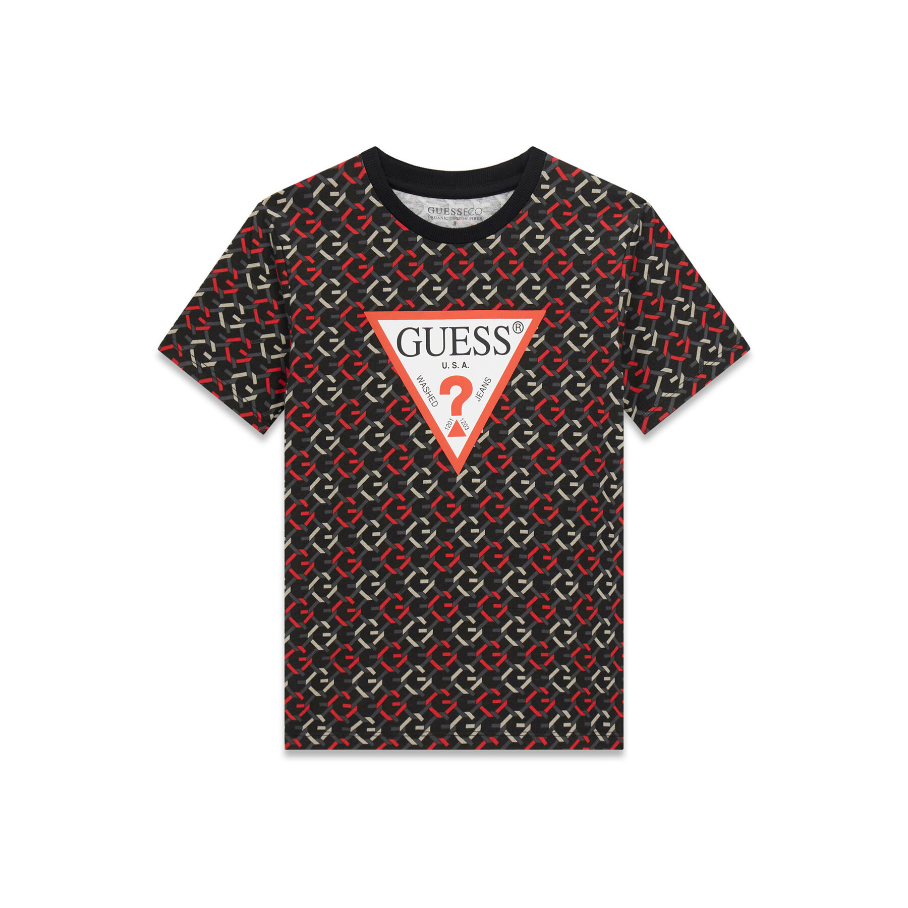Guess T-Shirt L6RI03 K8HM4 Szary Regular Fit