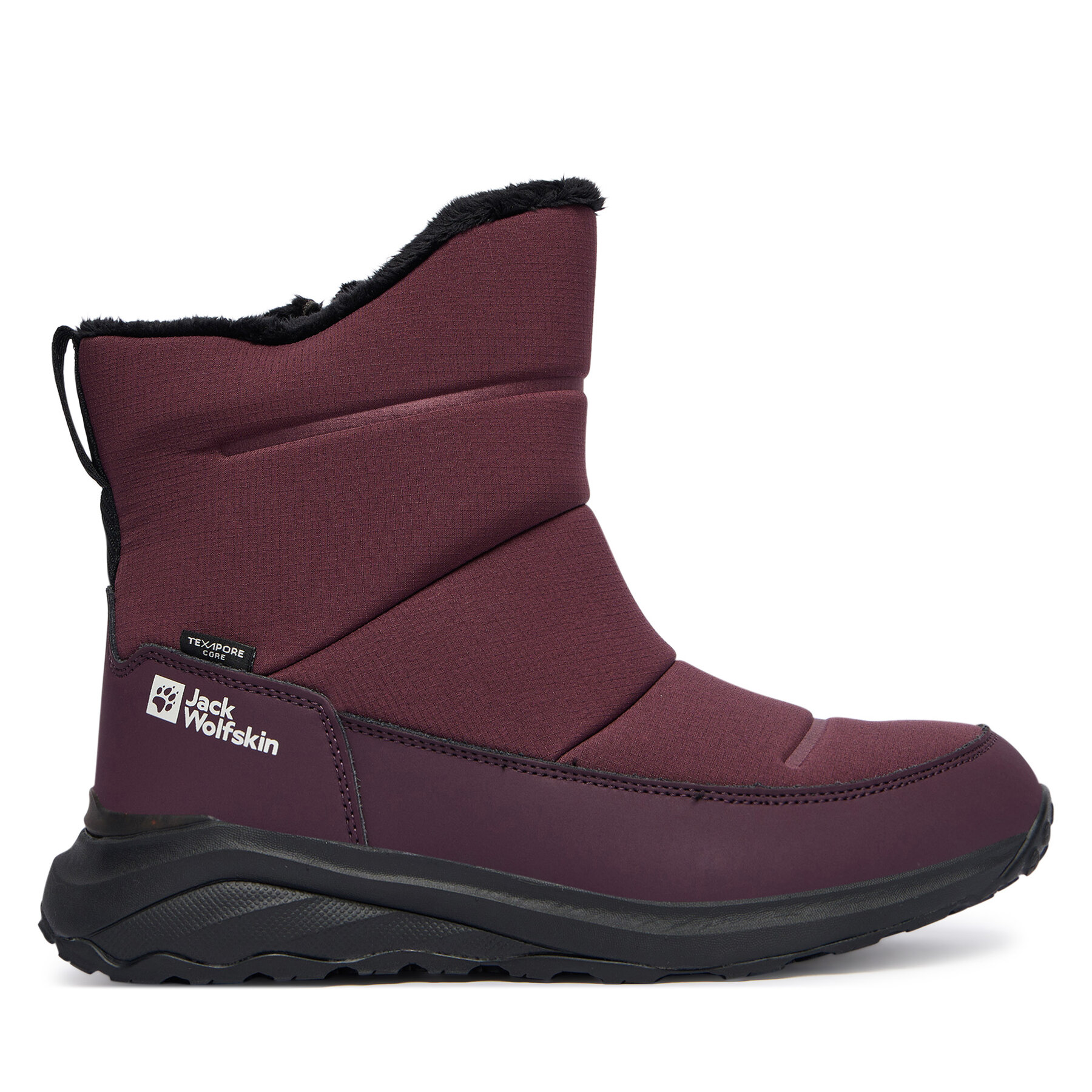 Jack Wolfskin Śniegowce Dromoventure Texapore Boot 4059881 Bordowy